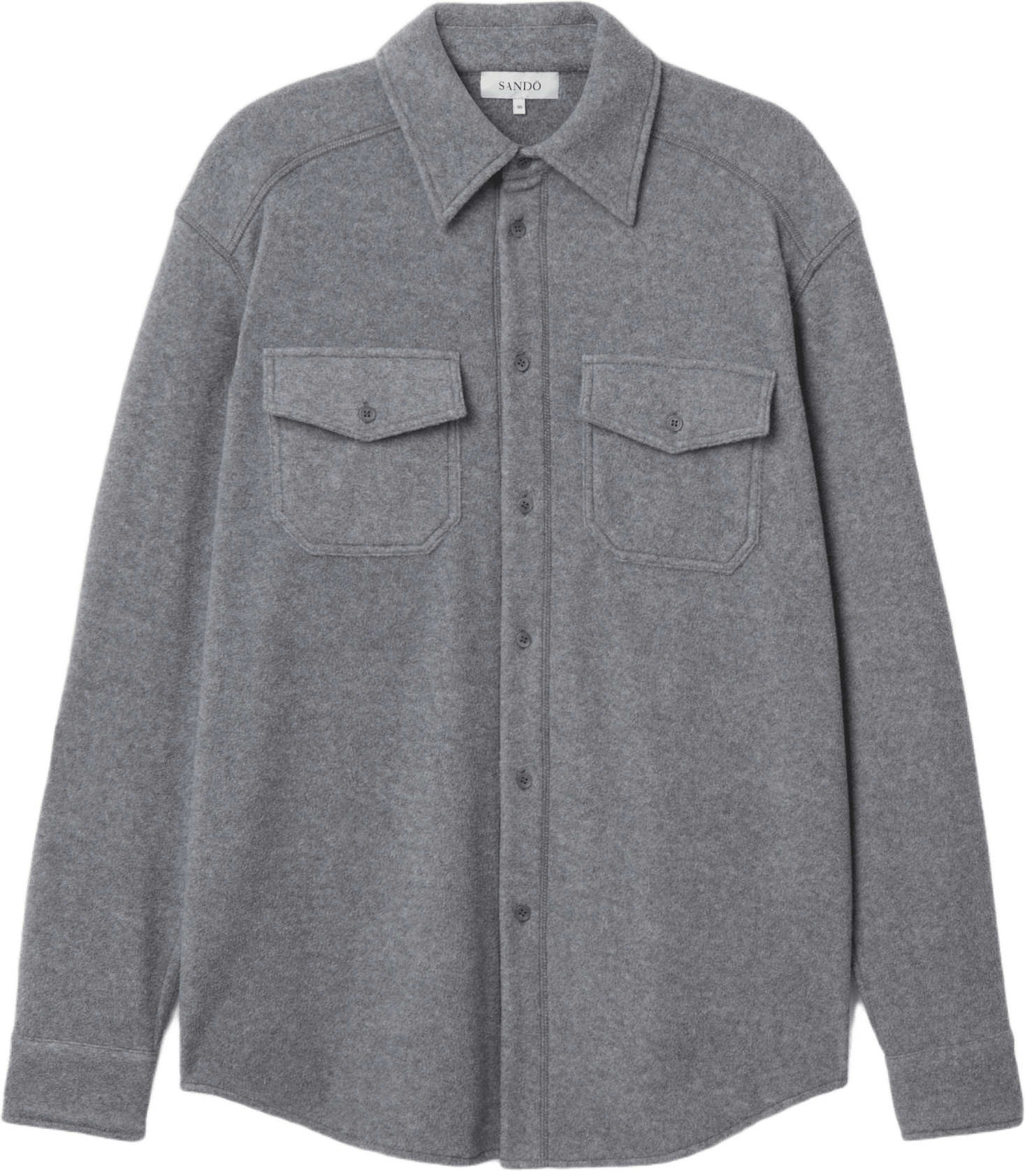 Overshirt i fleece RAMSEY