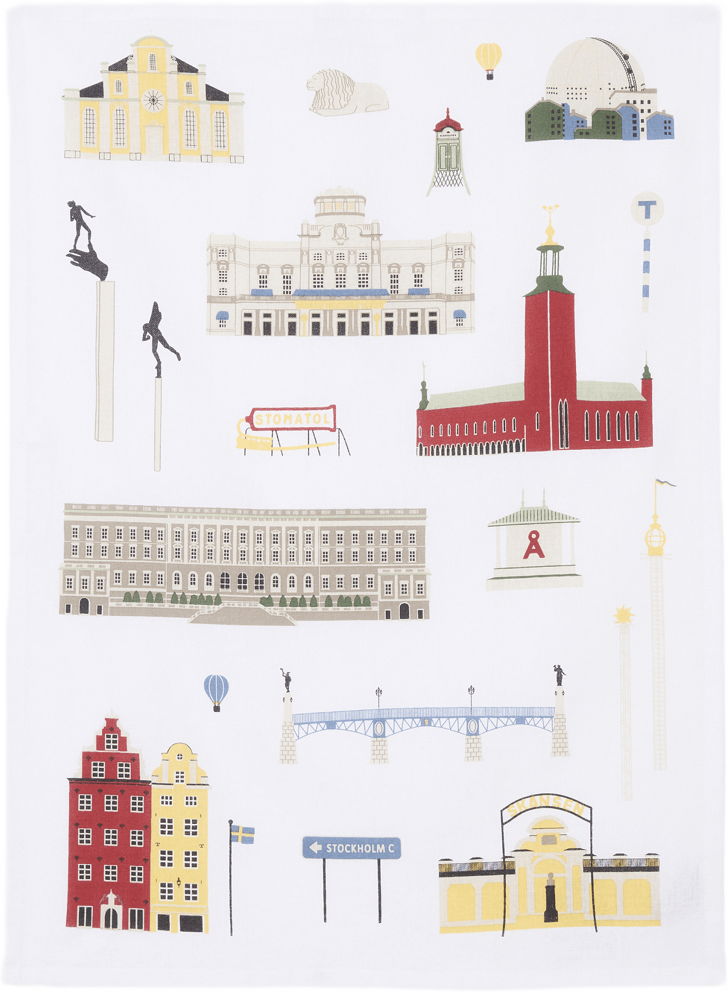 Kökshandduk STOCKHOLM 50x70 cm