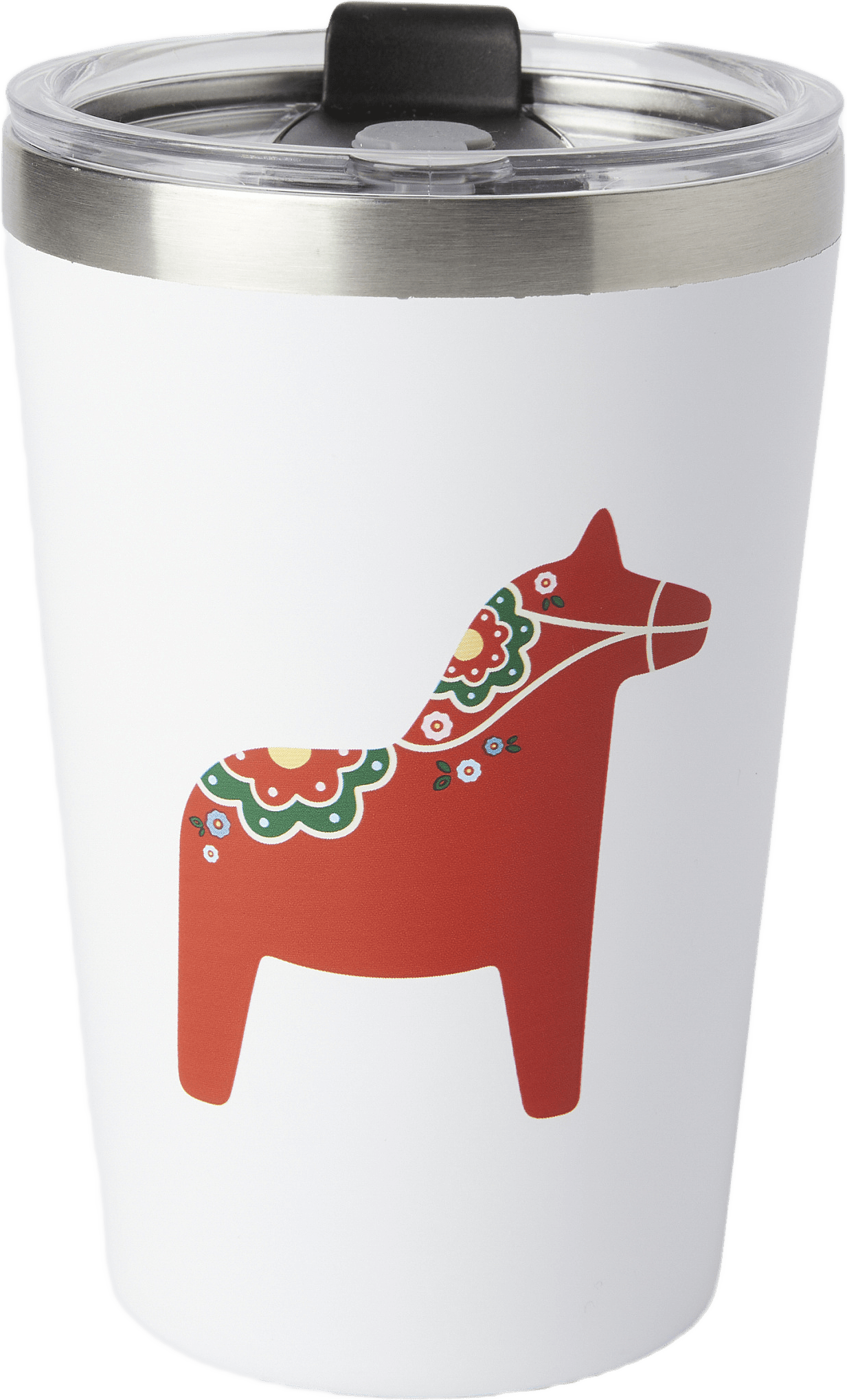 Termosmugg To Go MORA 340 ml, från Åhléns Home, i färgen Red.