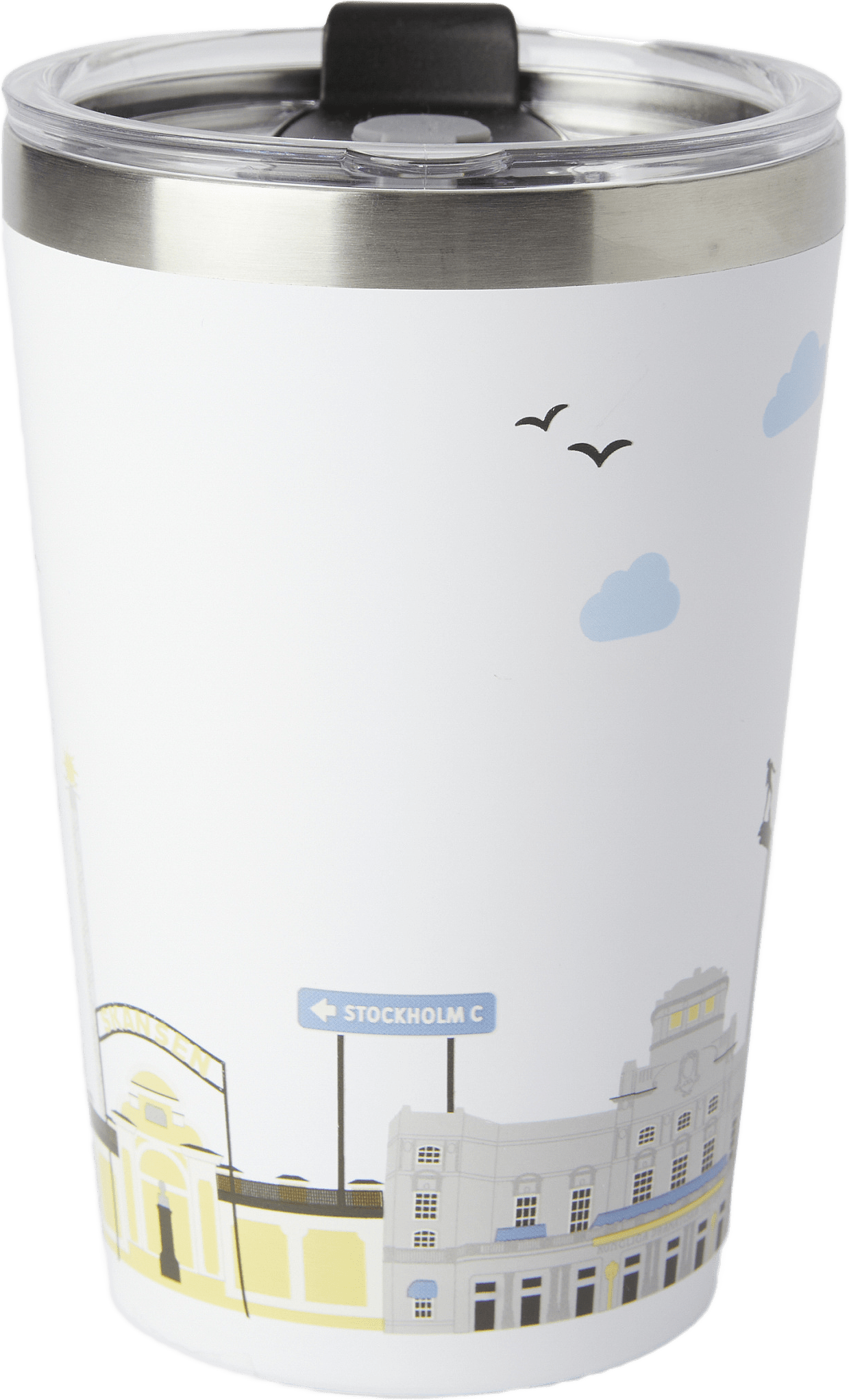 Termosmugg To Go STOCKHOLM 340 ml, från Åhléns Home, i färgen Multi.