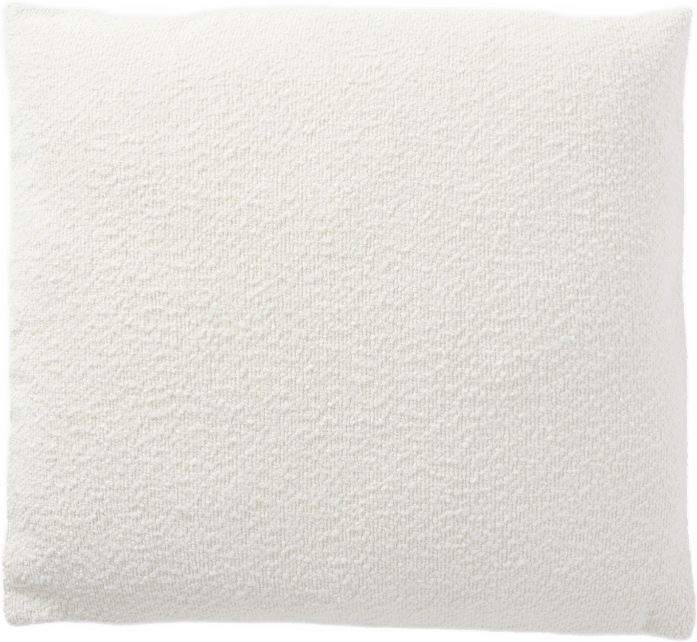 Kuddfodral BOUCLÉ 50x50 cm, från Åhléns Home, i färgen Off White.