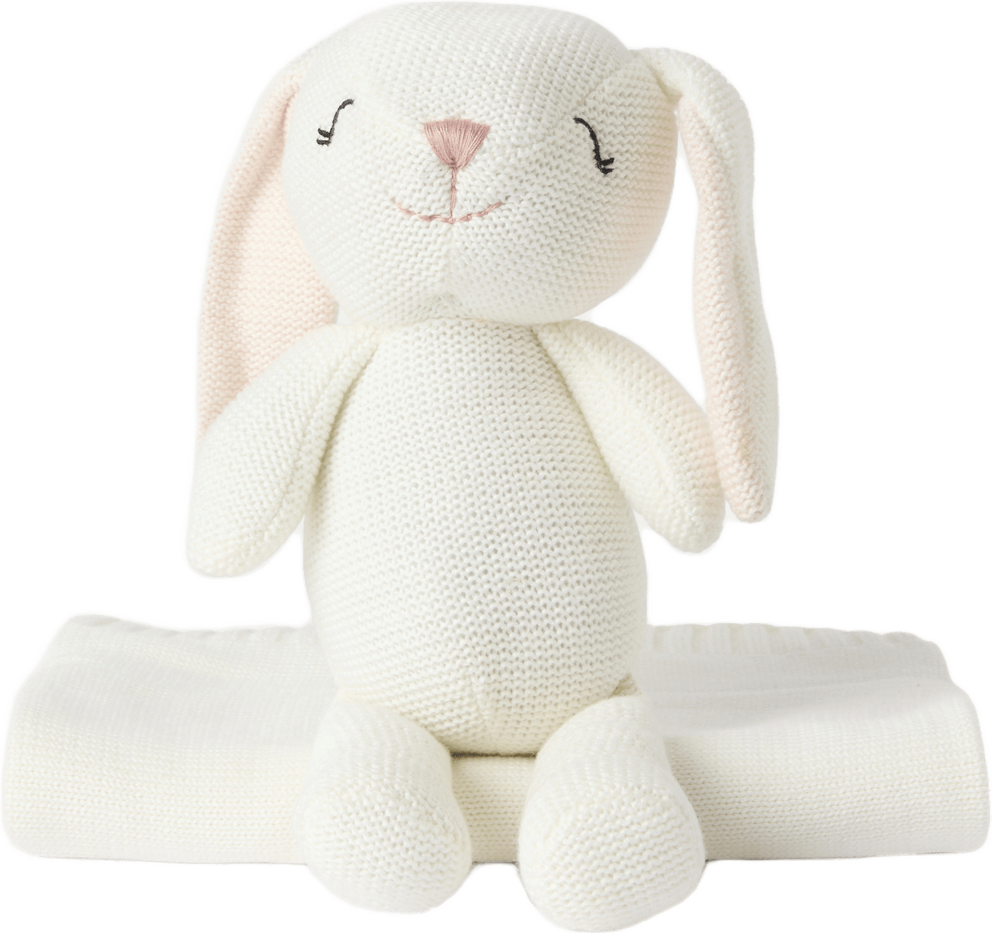 Presentbox gosedjur + filt OLIVIA, från Koja, i färgen White.