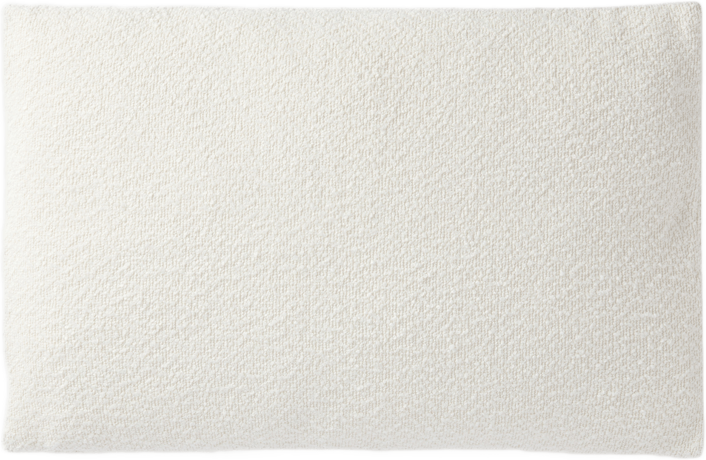 Kuddfodral BOUCLÉ 40x60 cm, från Åhléns Home, i färgen Off White.