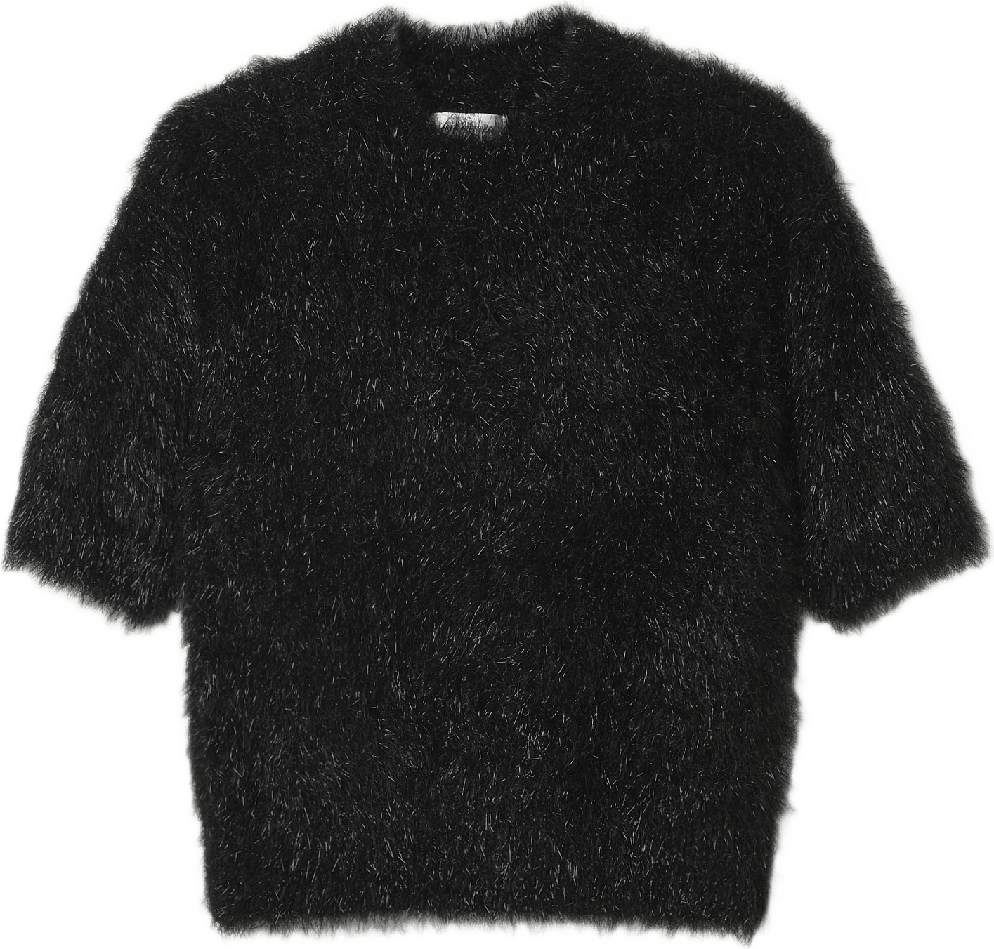 Lurvig glittertröja COLLEEN, från Carin Wester, i färgen Black.