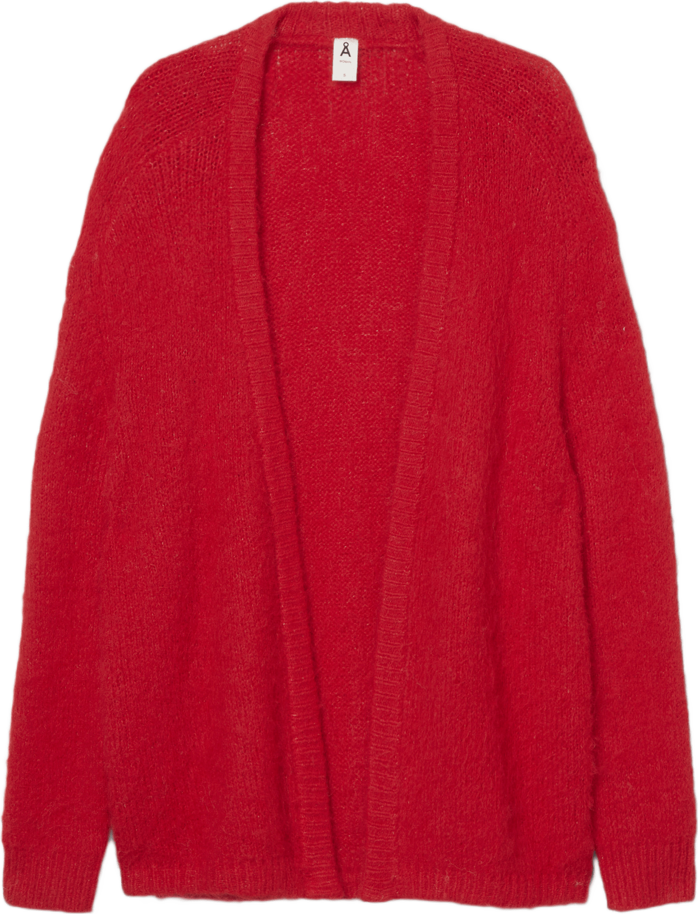 Cardigan RUTH, från Å WOMAN, i färgen Red.