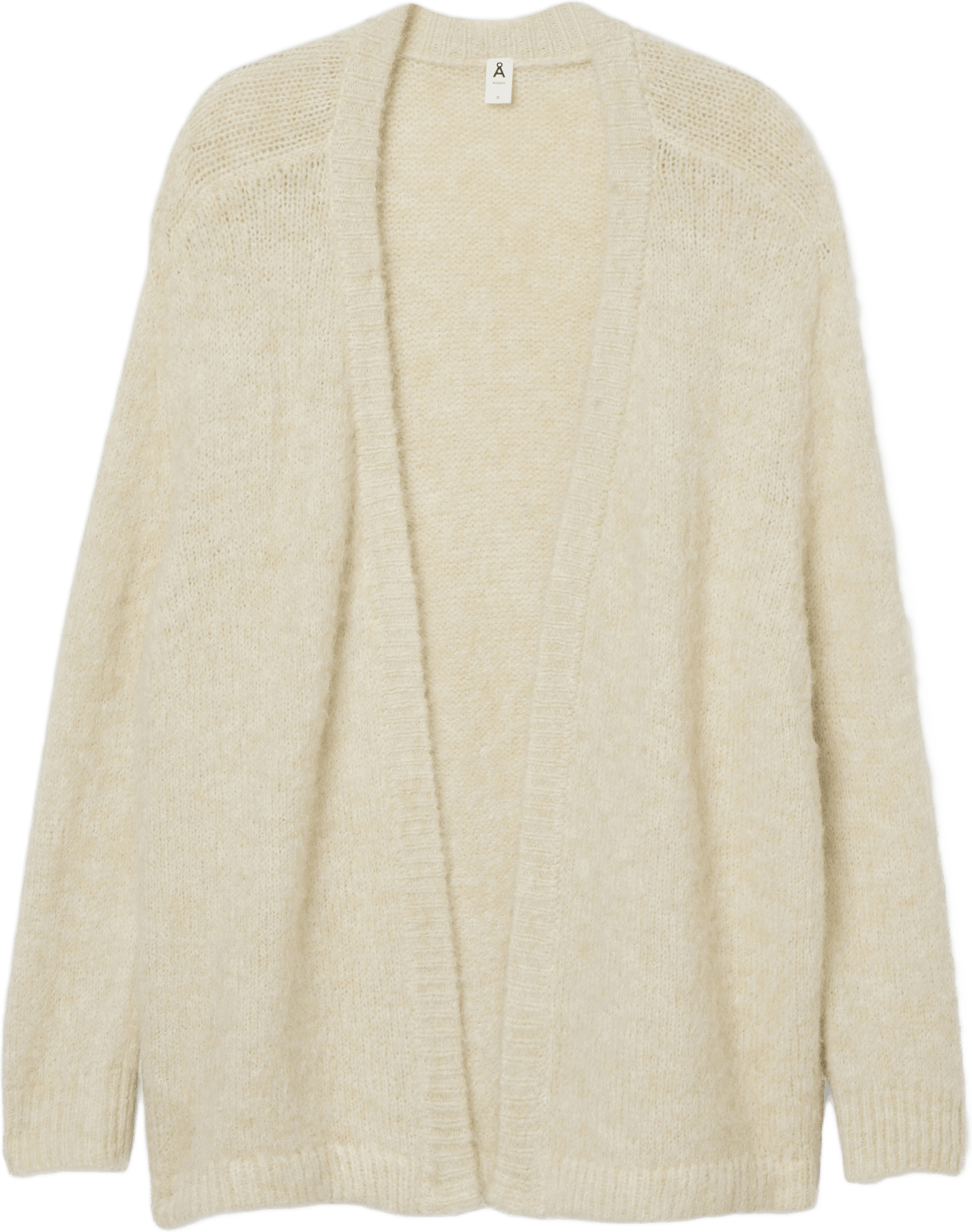 Cardigan RUTH, från Å WOMAN, i färgen Beige.