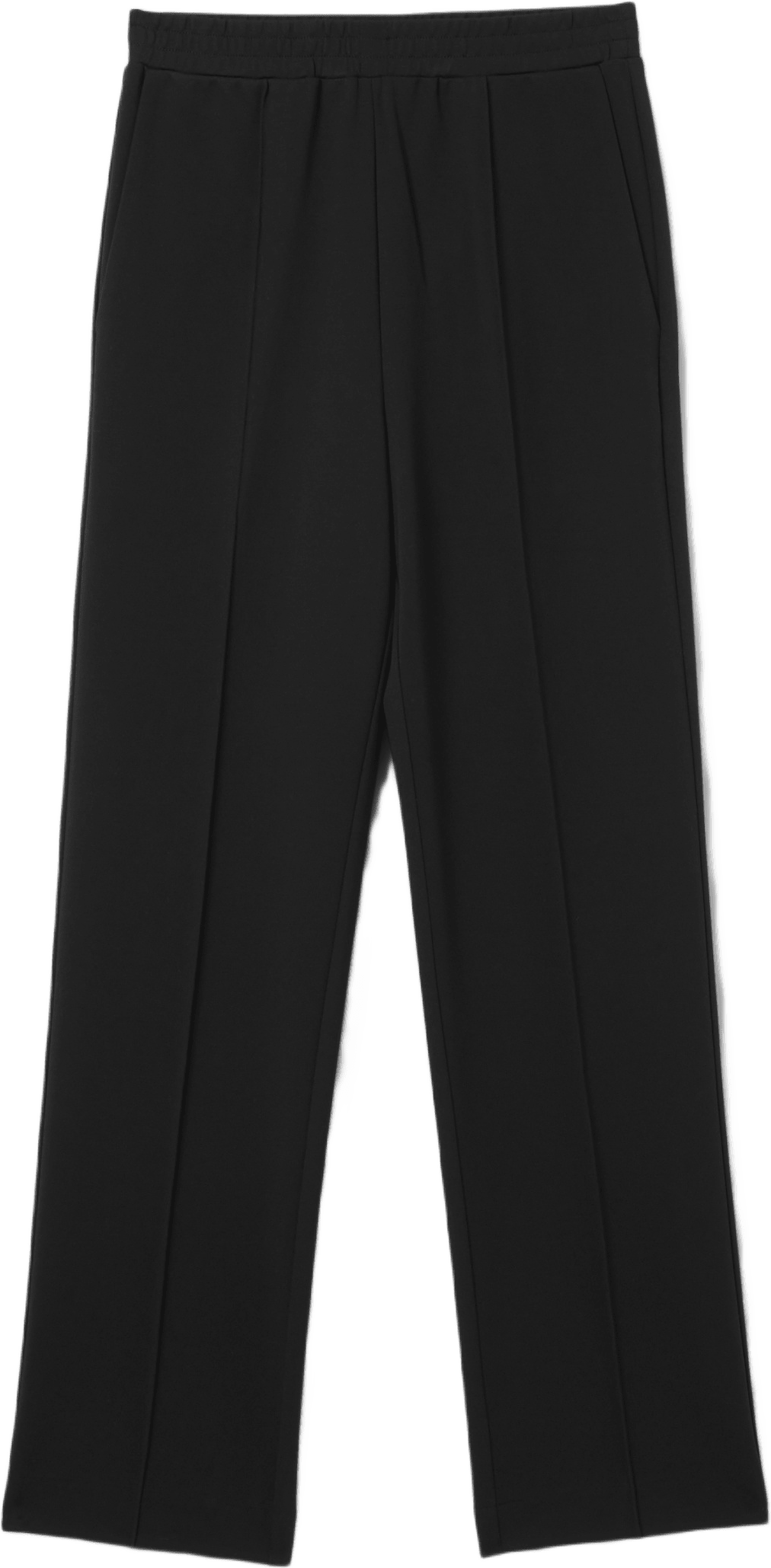 Byxor med pressveck MONICA, från Å WOMAN, i färgen Black.