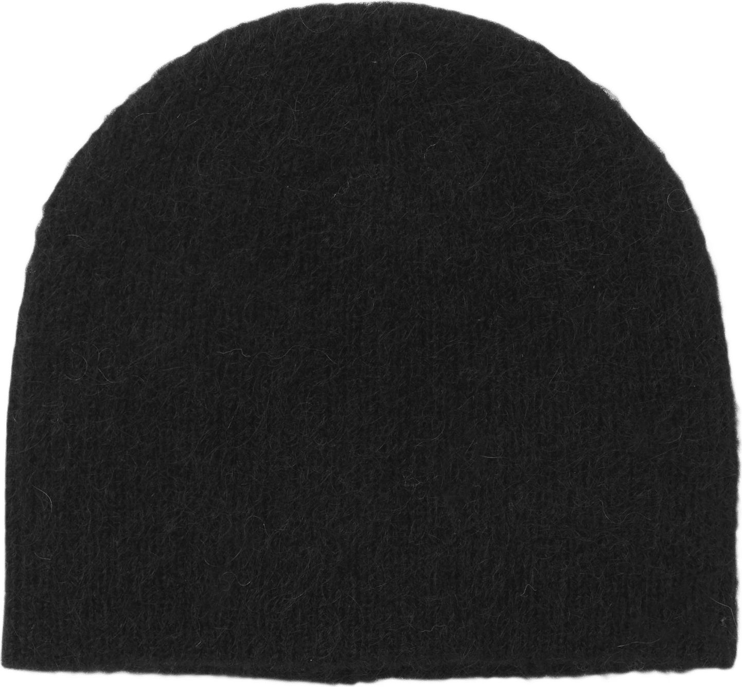 Mössa i ull- och mohairmix BARBRO, från Wera, i färgen Black.