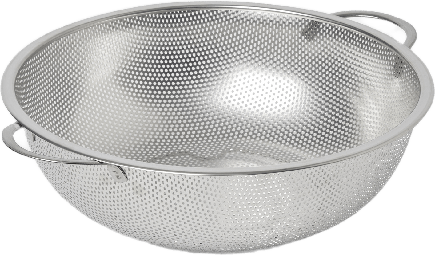 Durkslag BISTRO 26 cm, från Åhléns Home, i färgen Silver.