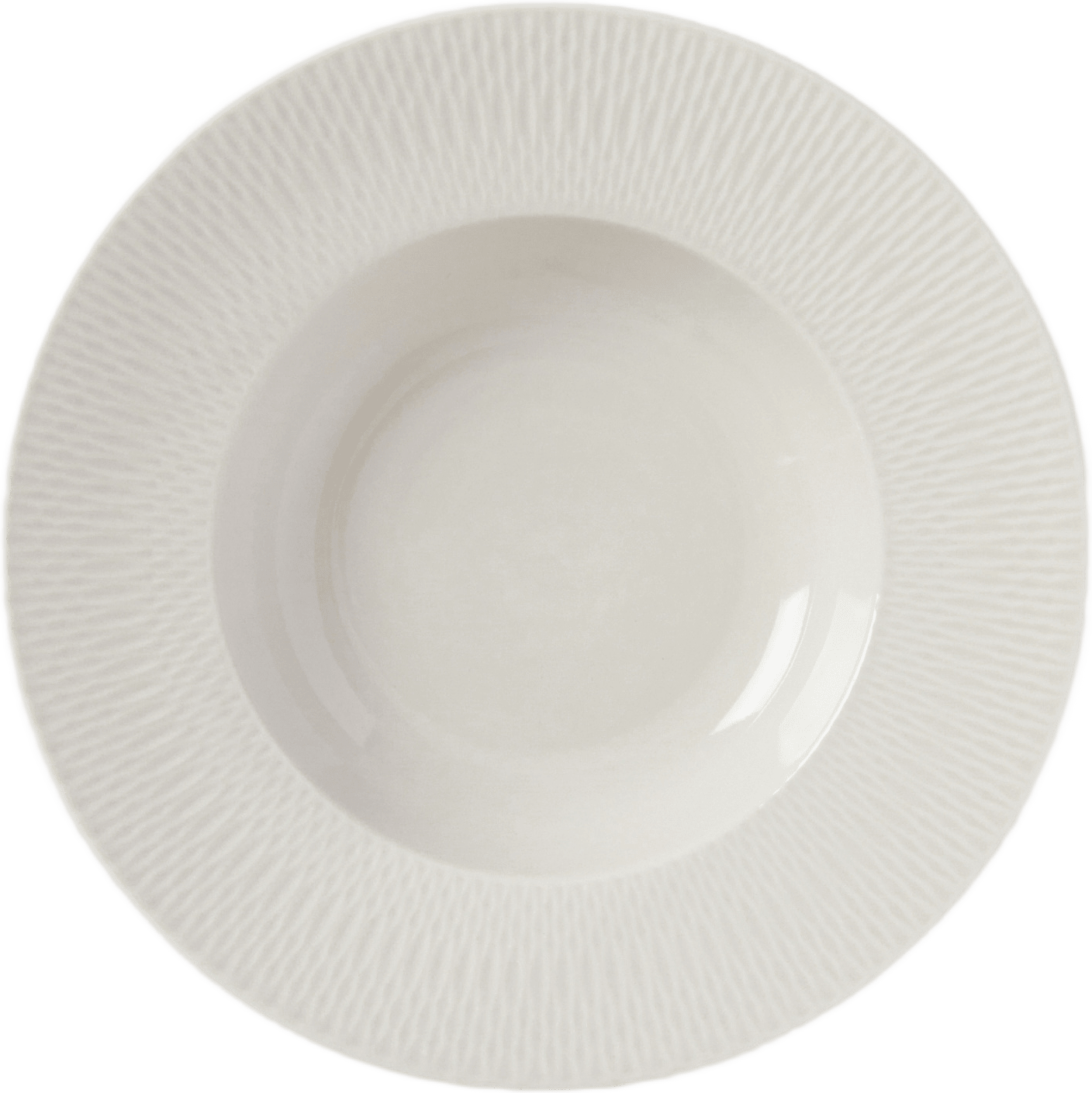 Djup tallrik CELINE 23 cm, från Åhléns Home, i färgen Grey.