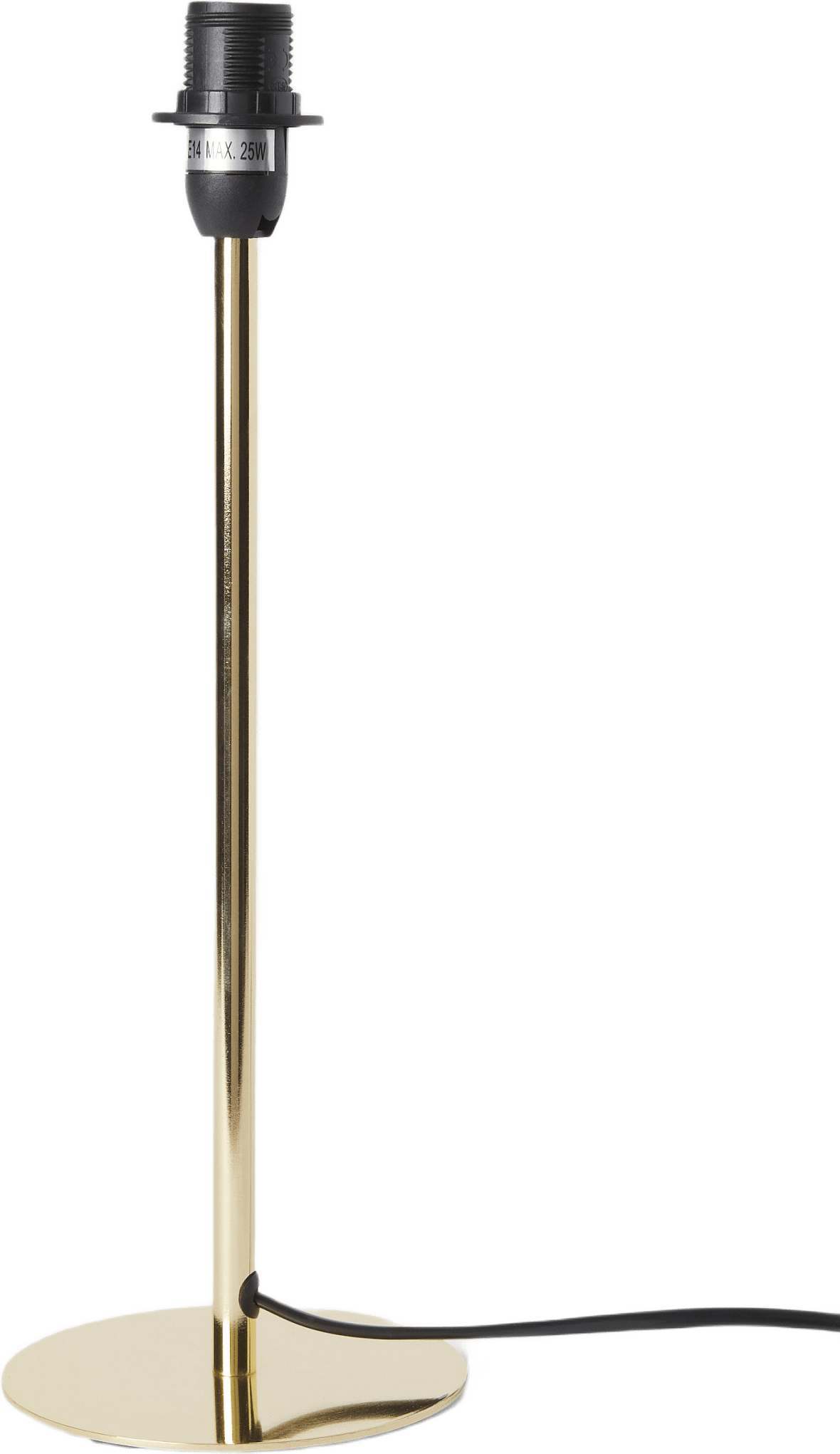 Lampfot LYSA 35 cm, från Åhléns Home, i färgen Gold.