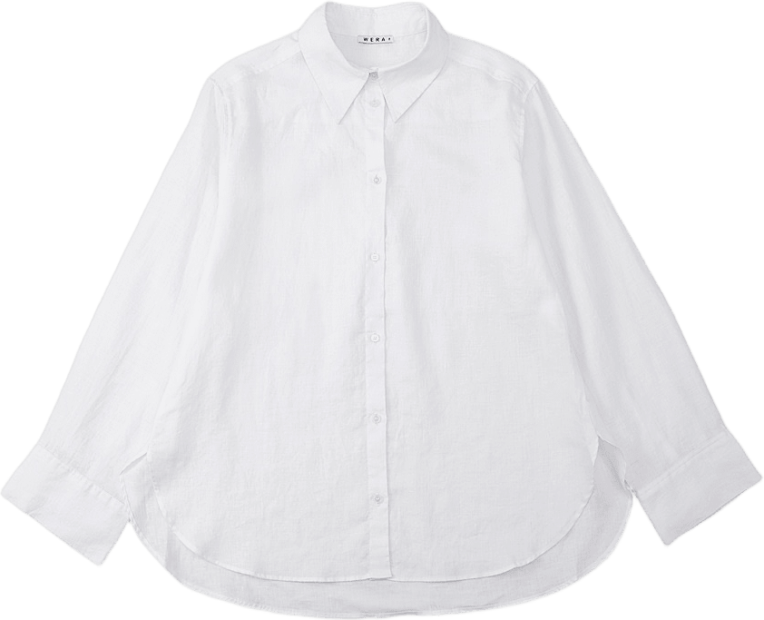 Linneskjorta ANYA, från Wera, i färgen White.