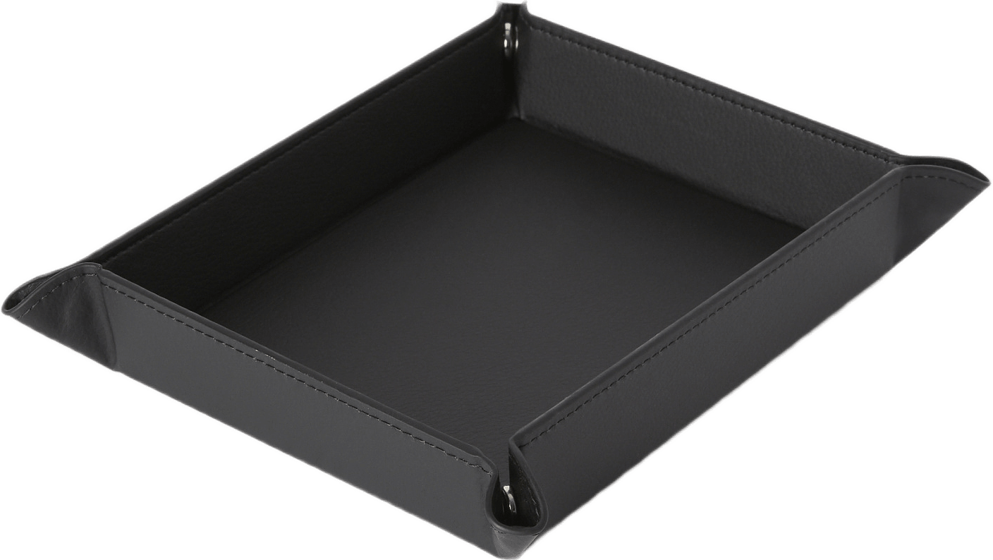 Förvaringsbricka VICTORIA, från MANO ATELIER, i färgen Black.