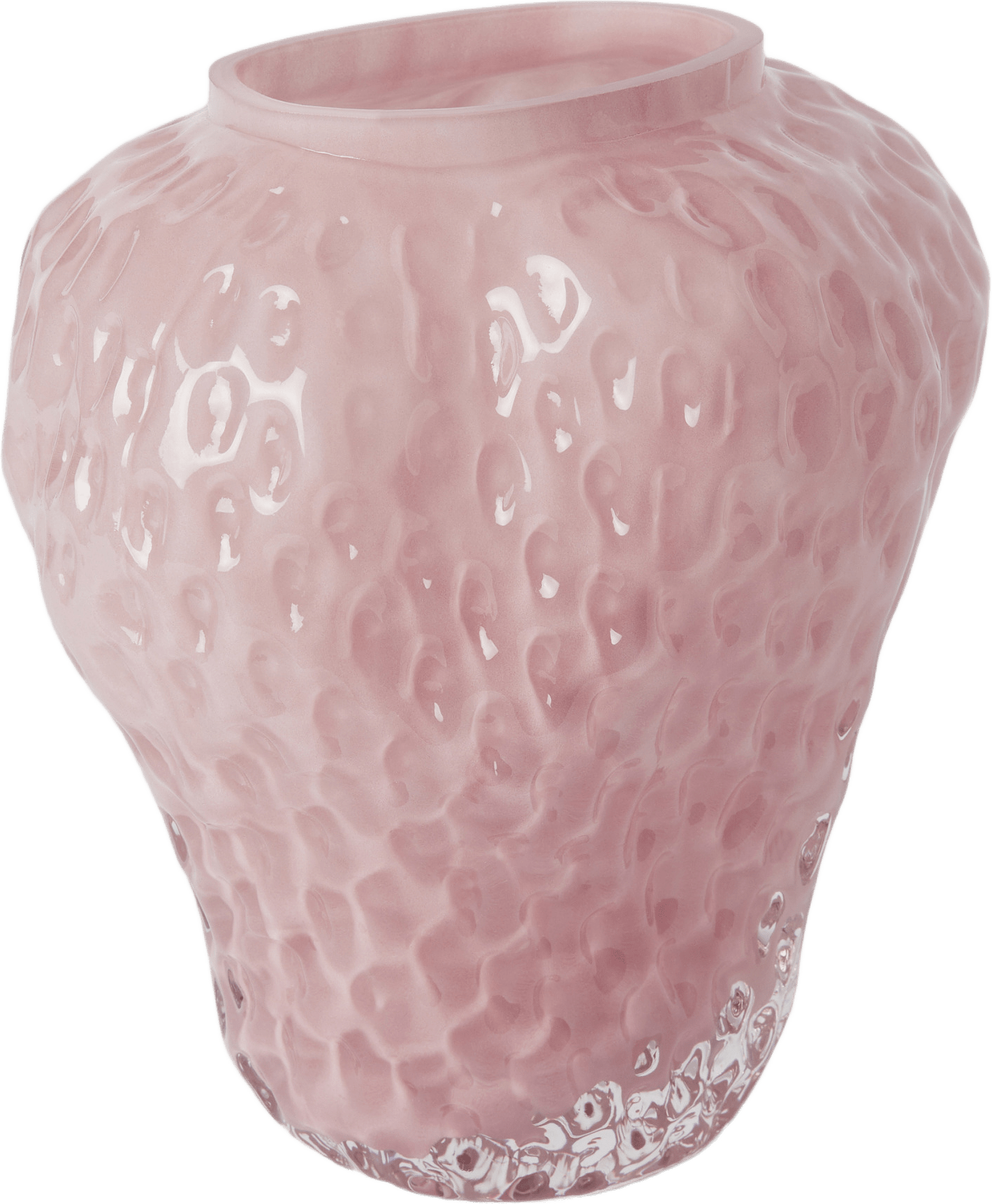 Vas STRAWBERRY 20 cm, från Åhléns Home, i färgen Pink.