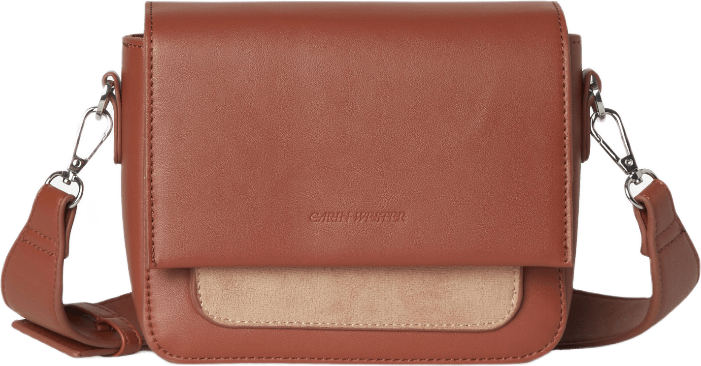 Crossbody CYNTHIA, från Carin Wester, i färgen Rust.
