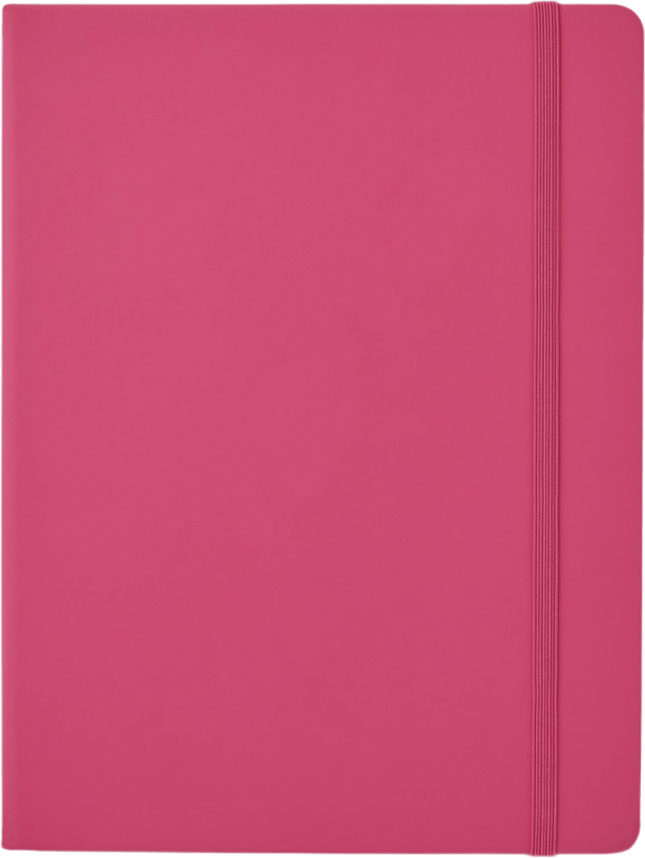 Linjerad anteckningsbok ROMEO B5, från Åhléns Home, i färgen Strong Pink.