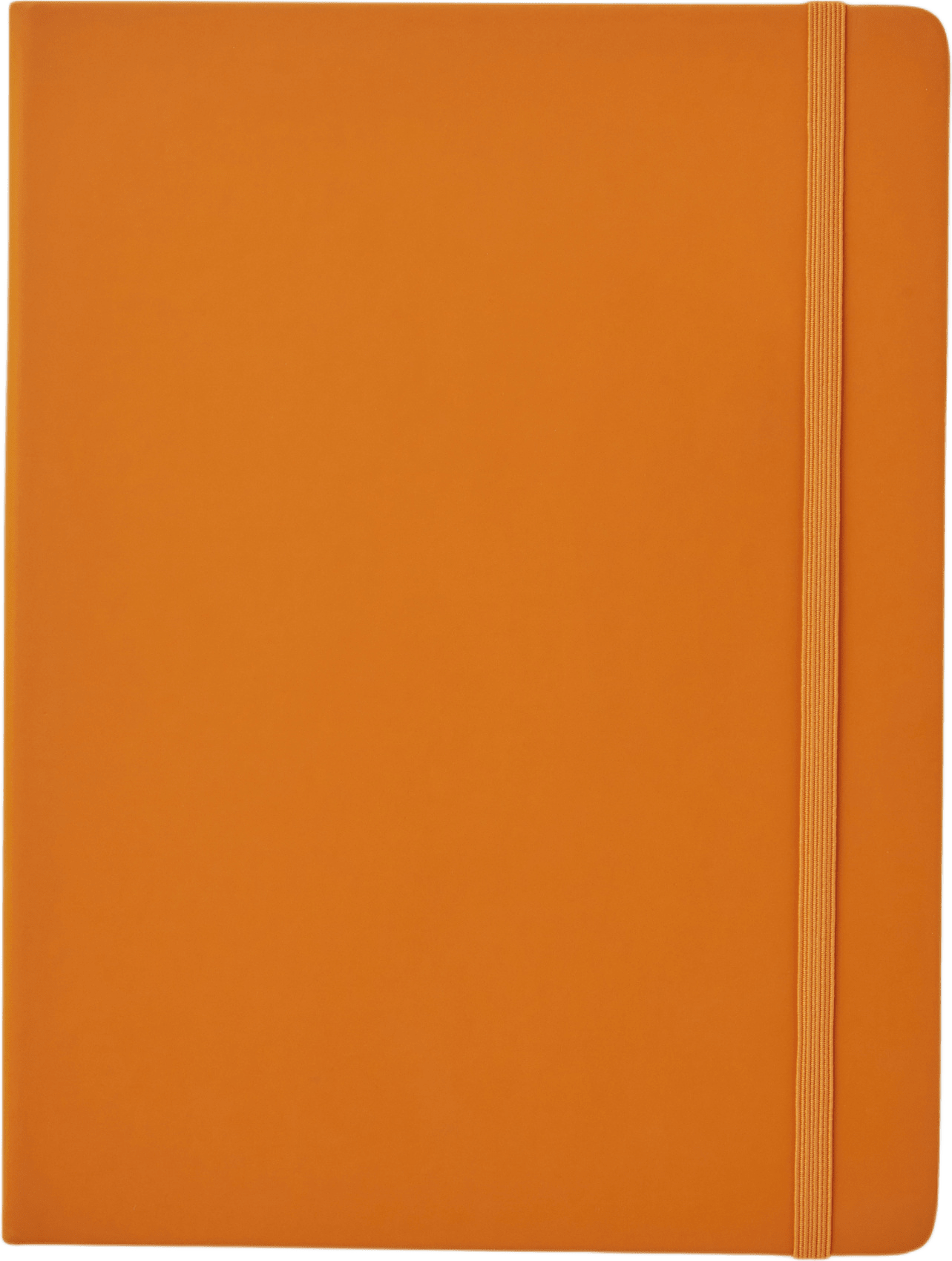 Linjerad anteckningsbok ROMEO B5, från Åhléns Home, i färgen Orange.