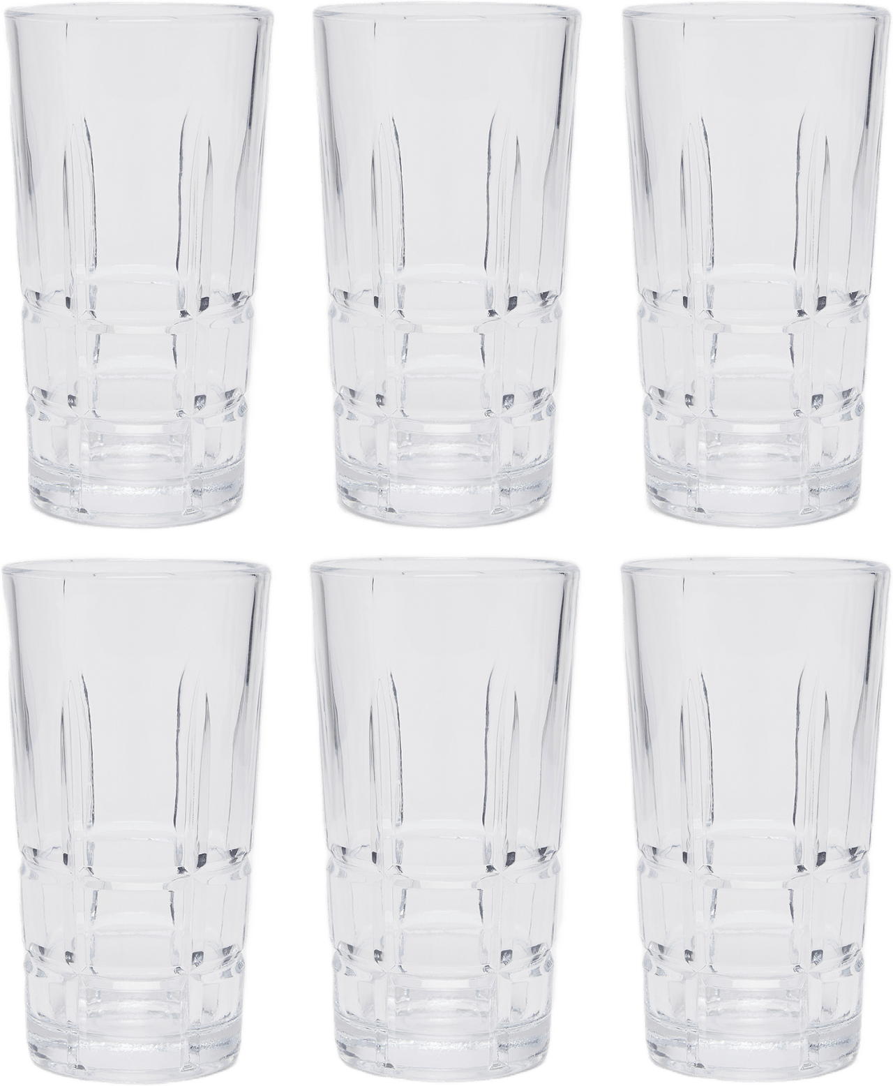 Long drinkglas FRANK 28 cl, 6-pack, från Åhléns Home, i färgen Clear.