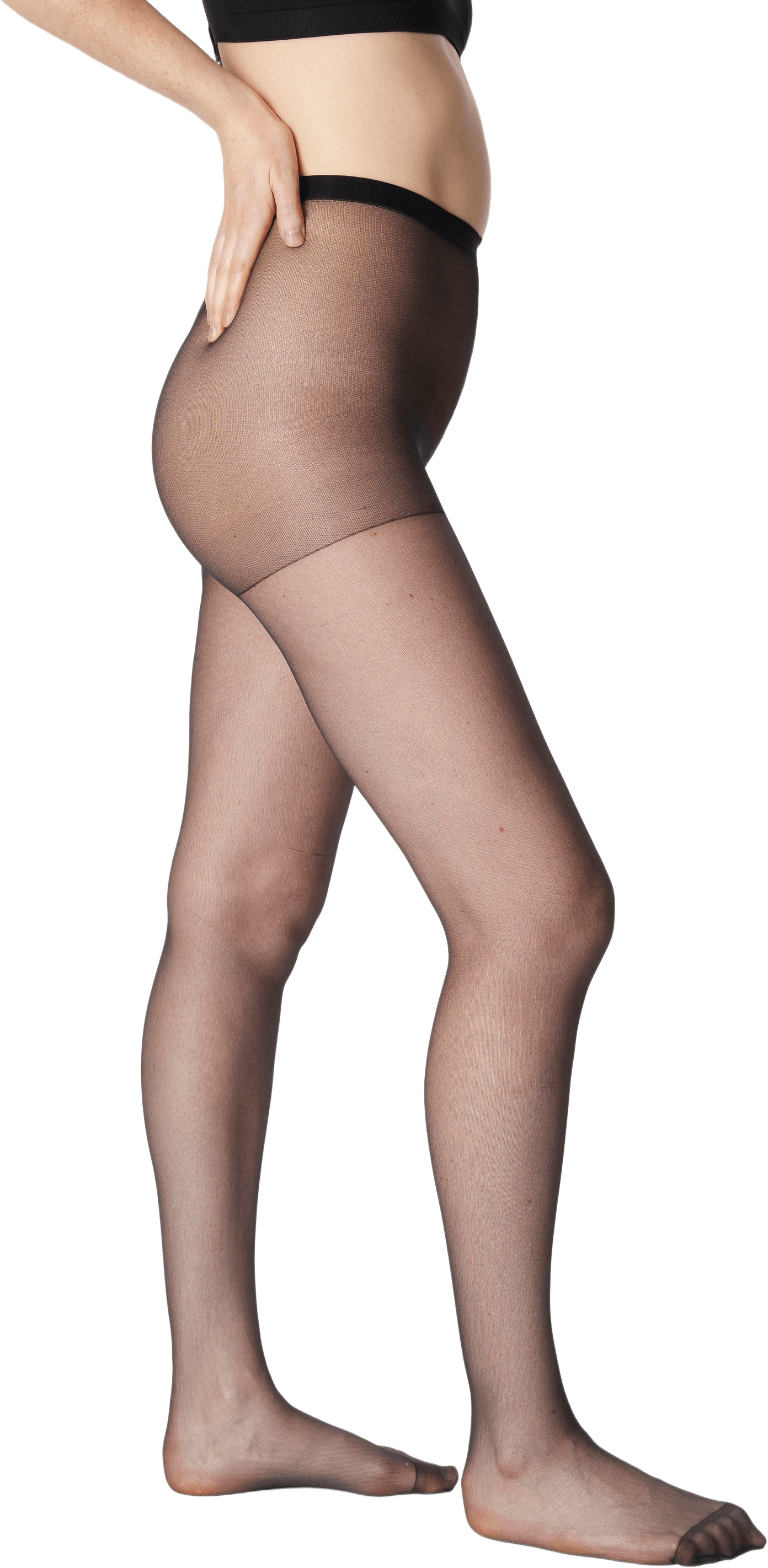 Strumpbyxor crèpe 20 den, 3-pack, från Å WOMAN, i färgen Black.