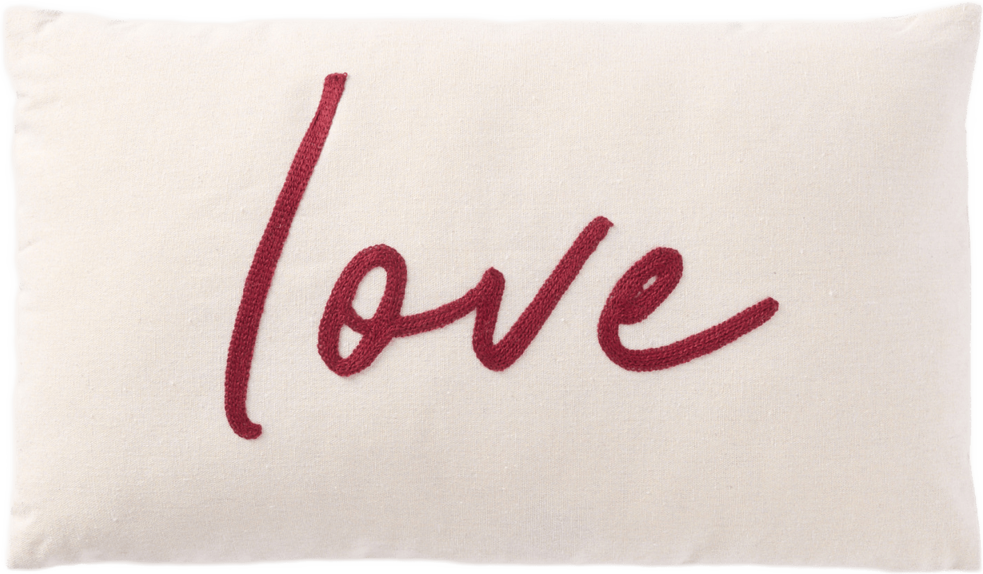 Kudde VALENTINE 30x50 cm, från Åhléns Home, i färgen Off White.