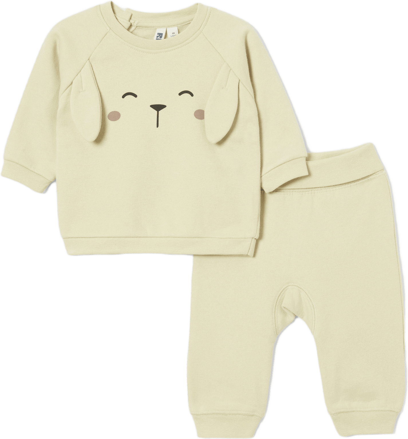 Sweatshirt-set STAMPE, från RIKIKI, i färgen Soft White.