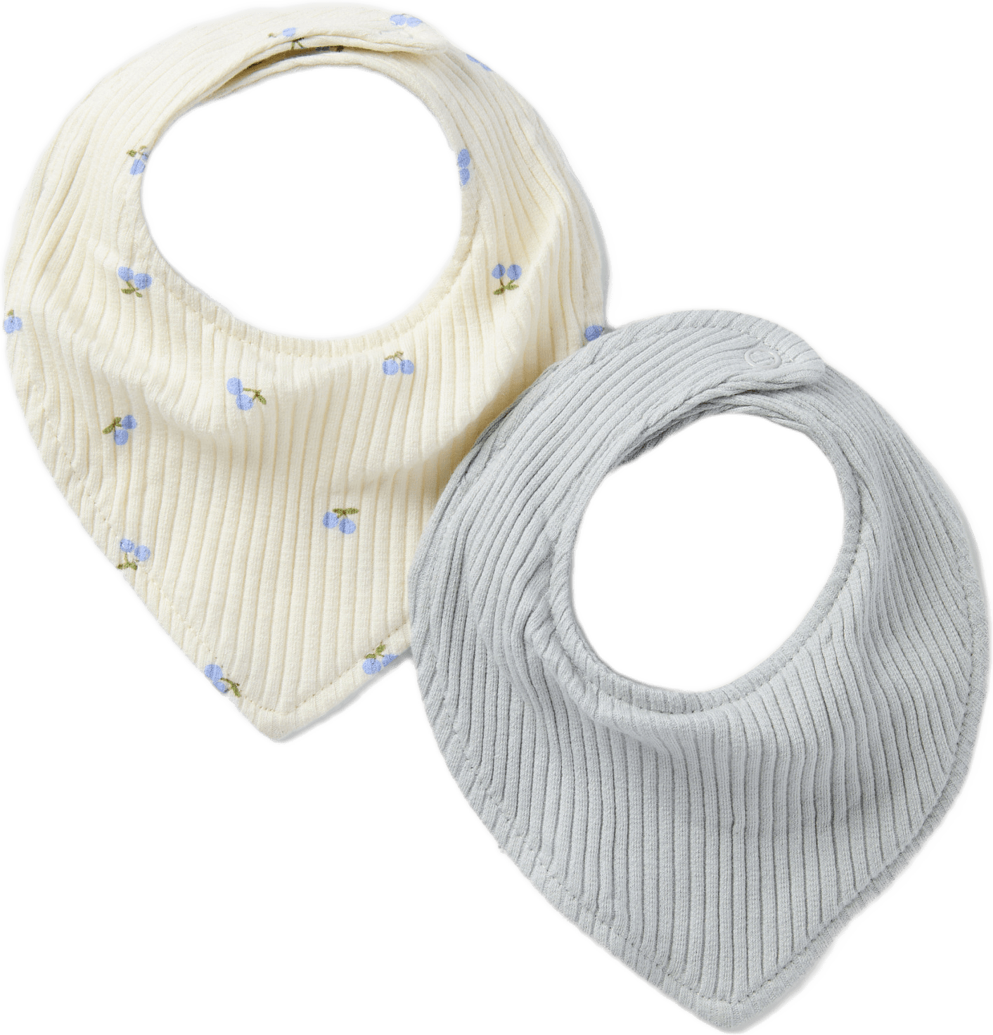 Ribbad dregglis LEXY, 2-pack, från RIKIKI, i färgen Blue Print.