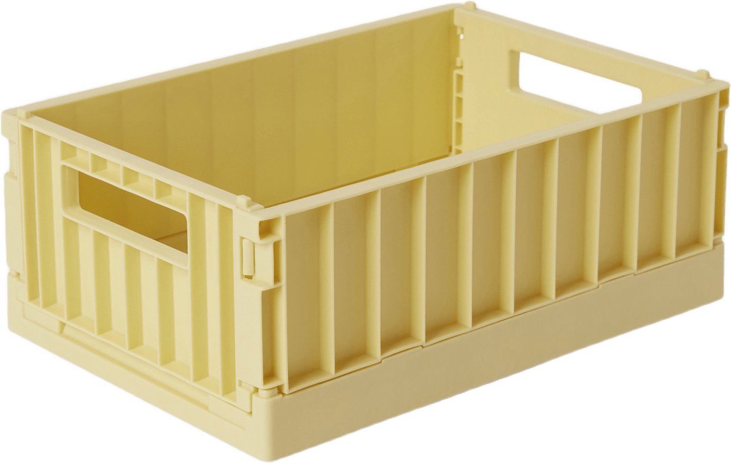 Hopfällbar förvaringslåda RAY 21x14,5 cm, från Åhléns Home, i färgen Yellow.