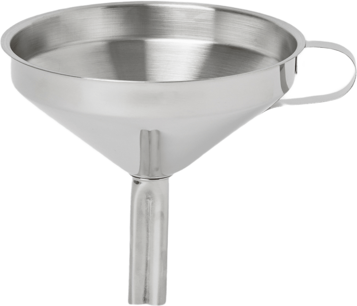 Tratt i rostfritt stål BISTRO, från Åhléns Home, i färgen Silver.