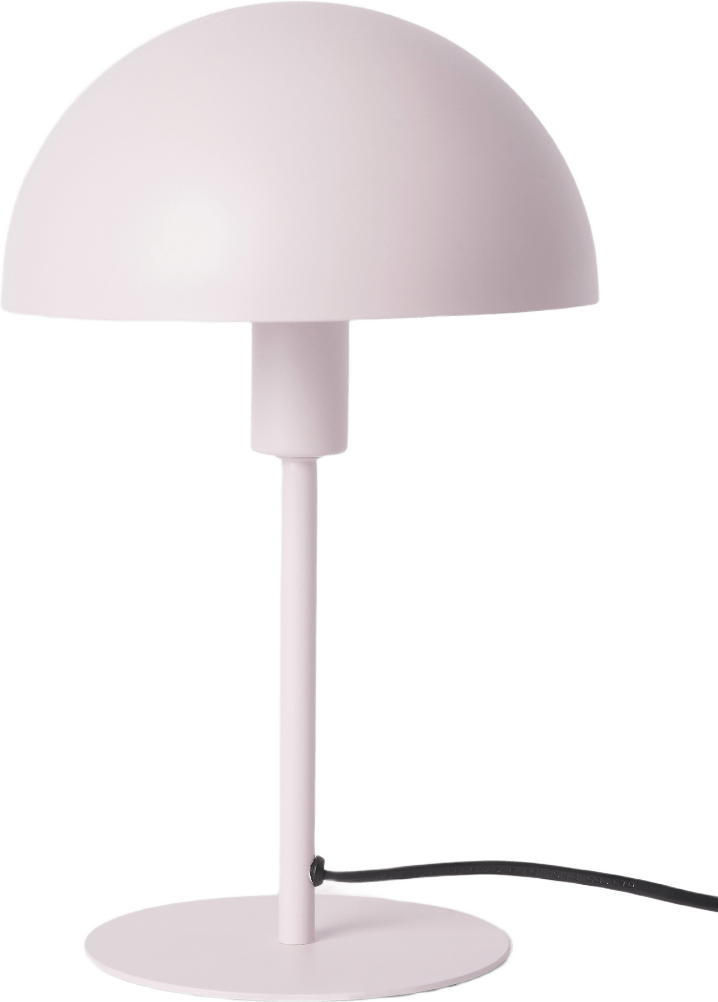 Bordslampa i metall LUNA, från Åhléns Home, i färgen Lt Pink.