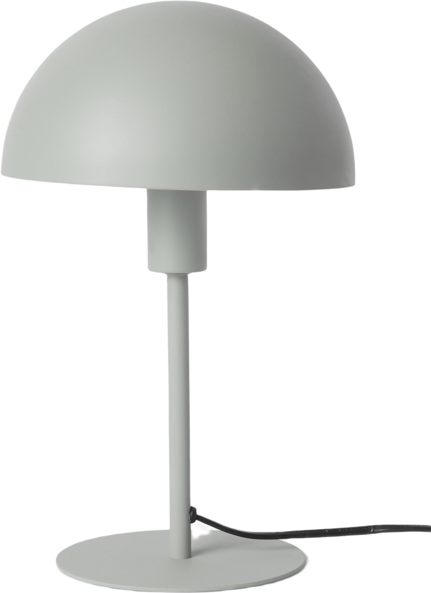 Bordslampa i metall LUNA, från Åhléns Home, i färgen Sage Green.