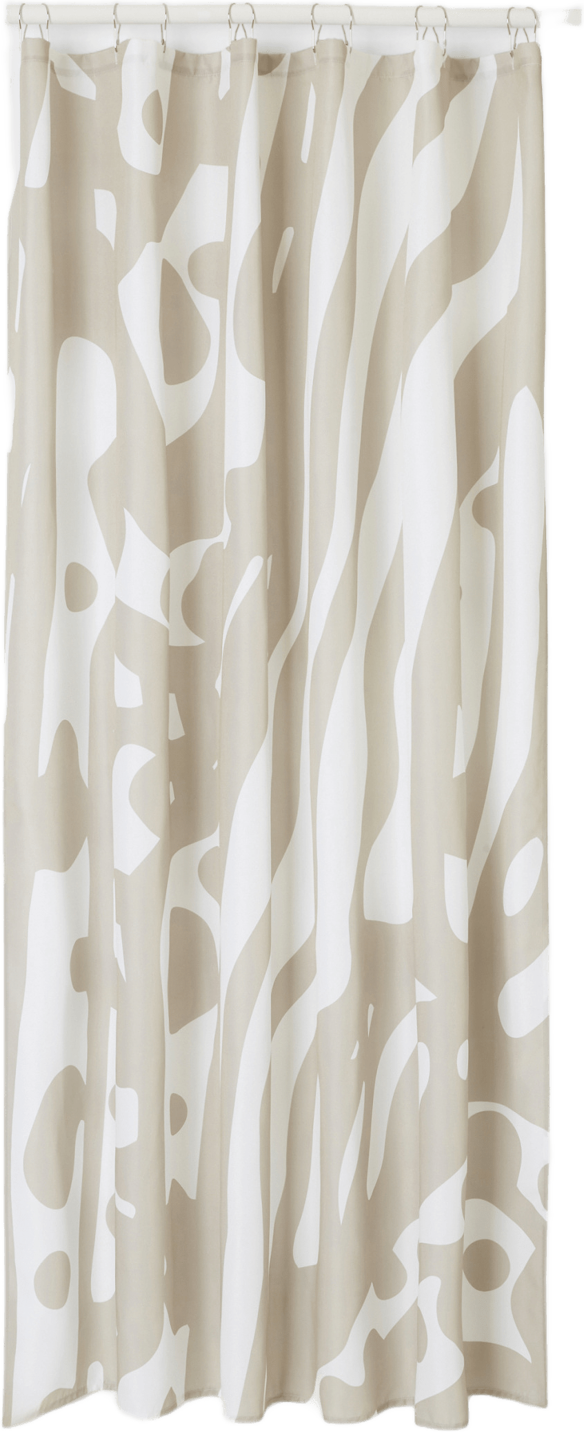 Duschdraperi HILMA 180x200 cm, från Åhléns Home, i färgen Beige.