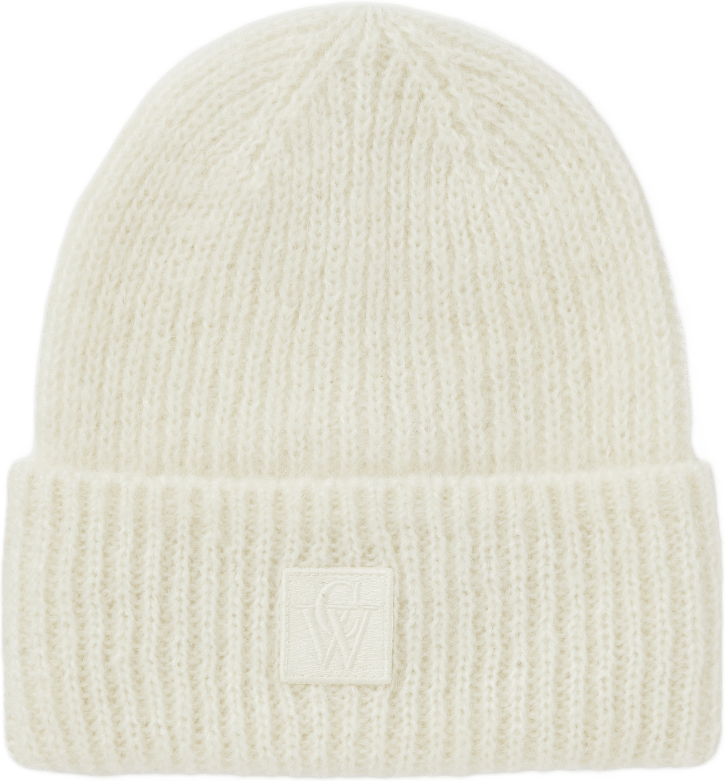 Borstad mössa DALIA, från Carin Wester, i färgen Off White.