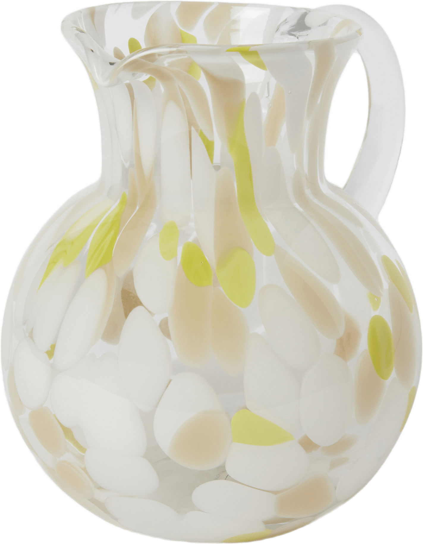 Glaskaraff MIRA 1,5 L, från Åhléns Home, i färgen Multi Yellow.