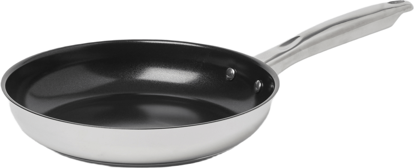 Keramisk stekpanna BON 24 cm, från GRANBERG, i färgen Silver.