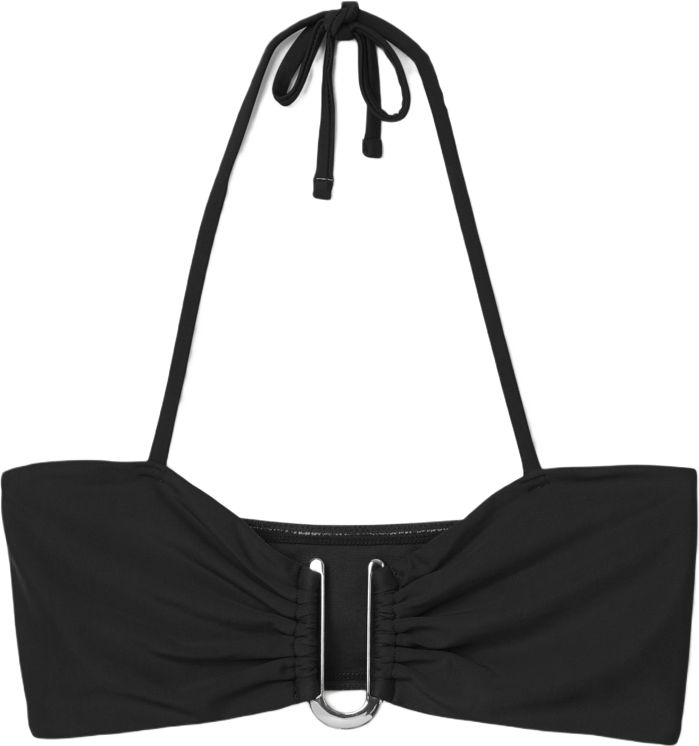 Bikinitopp bandeau PIA, från Å WOMAN, i färgen Black.