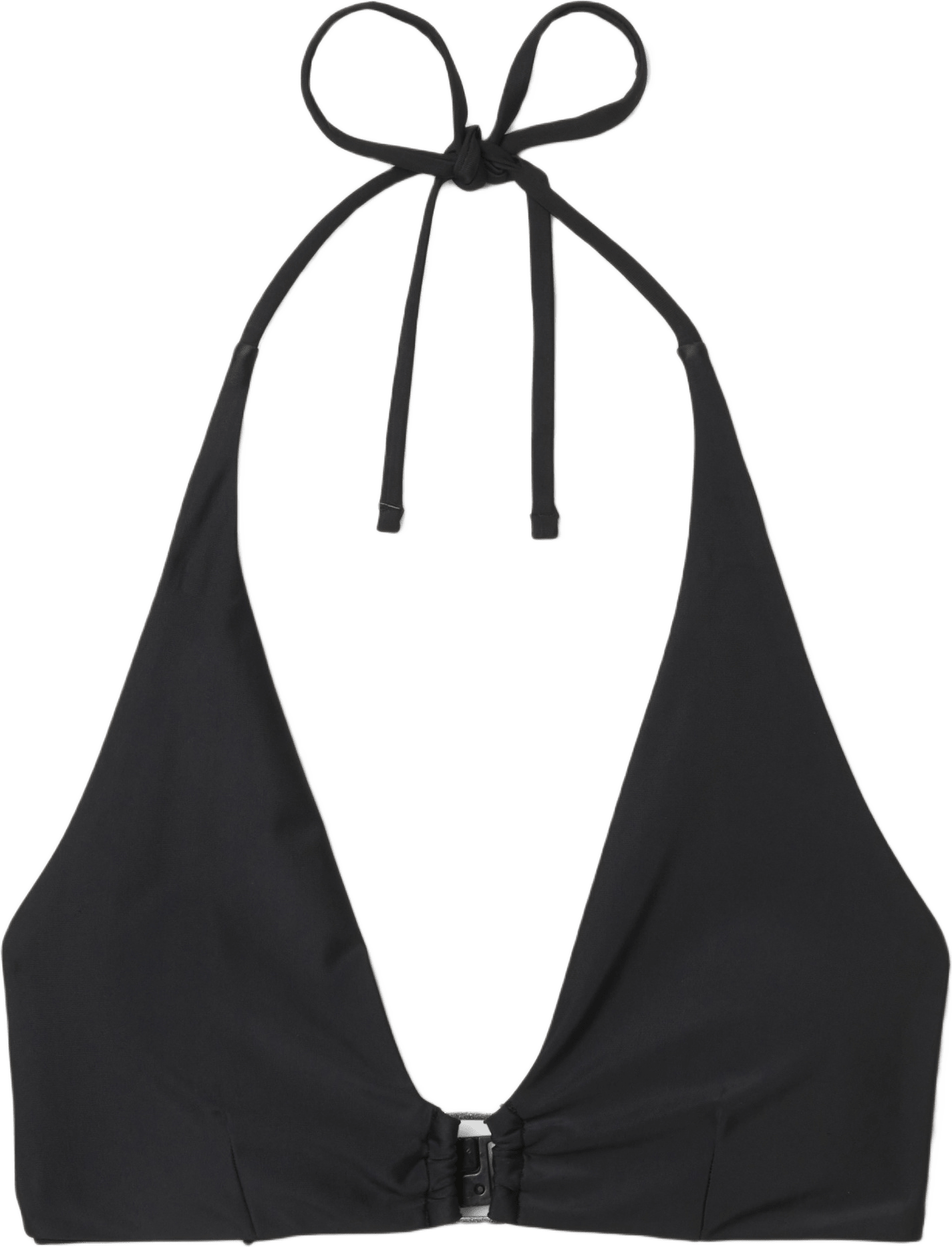 Bikinitopp med halterneck ICCA, från Å WOMAN, i färgen Black.