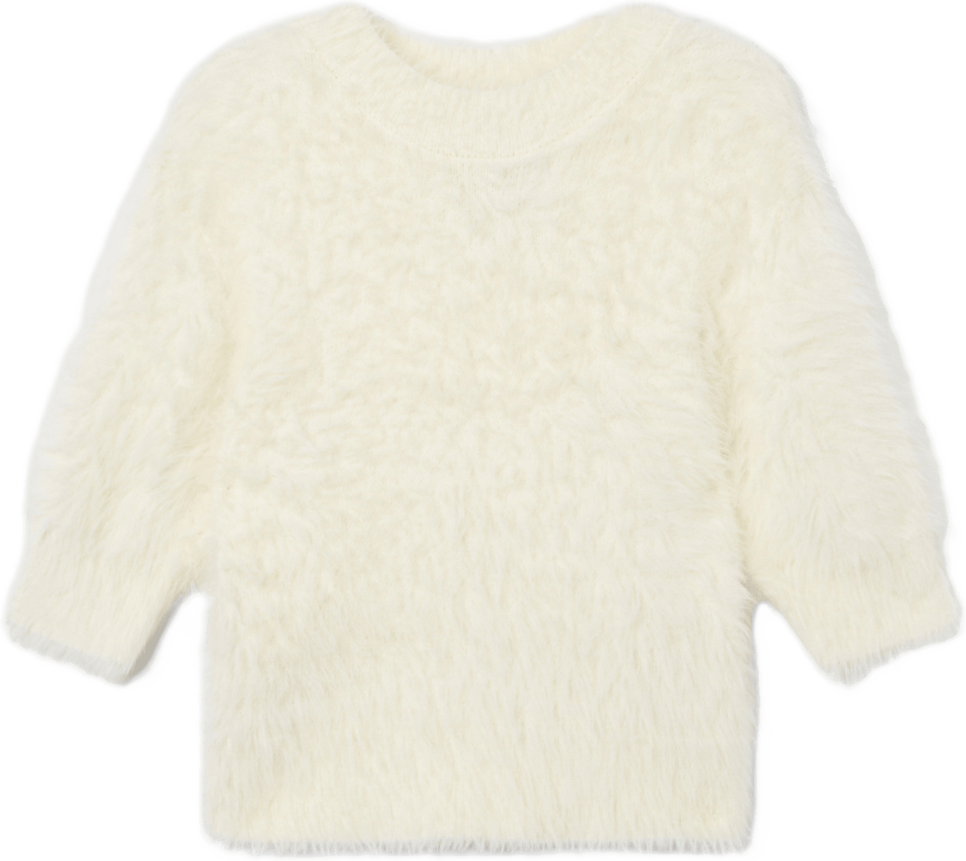 Lurvig jumper COLLEEN, från Carin Wester, i färgen Cream.