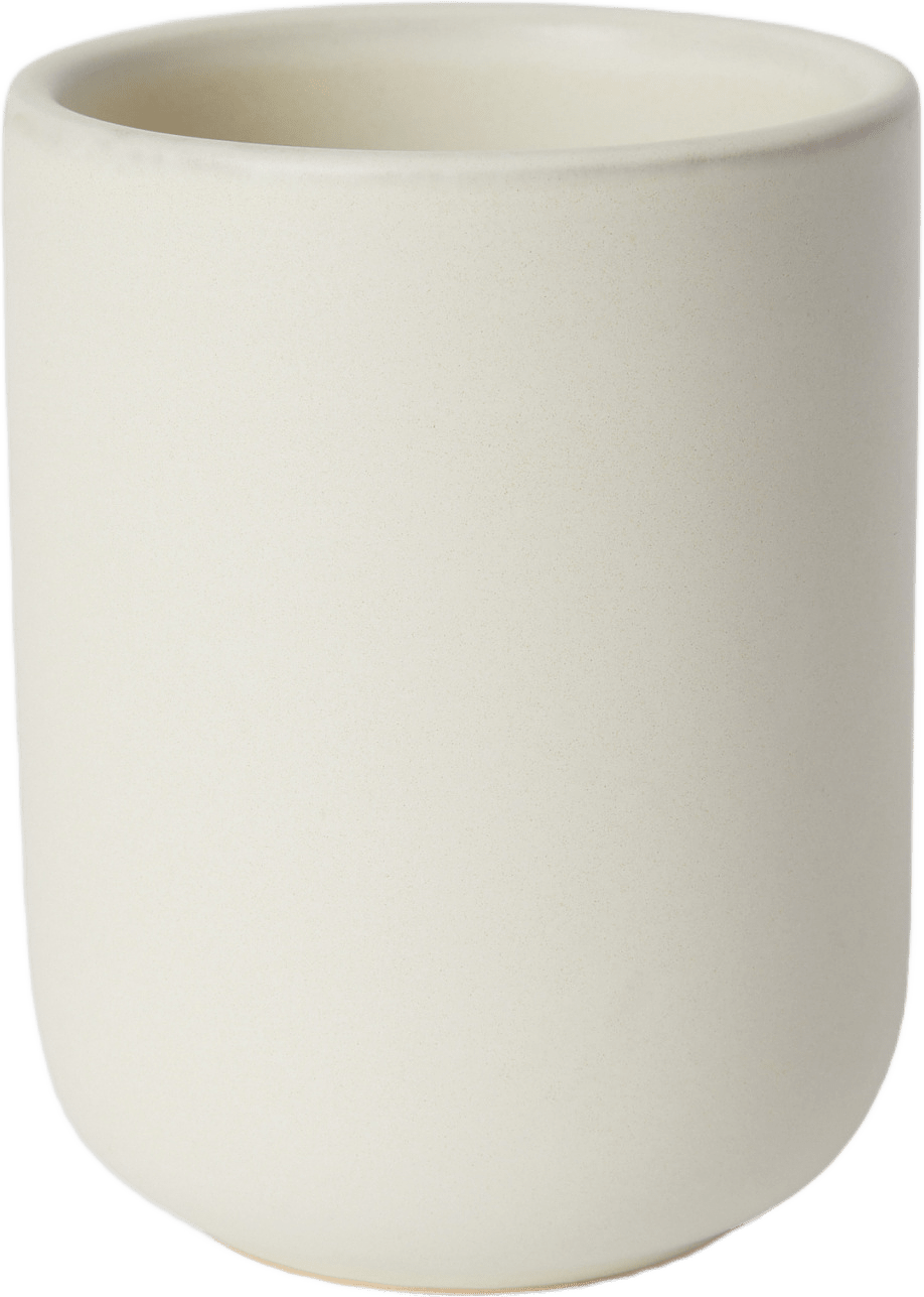 Badrumsmugg EBBA, från Åhléns Home, i färgen Offwhite.