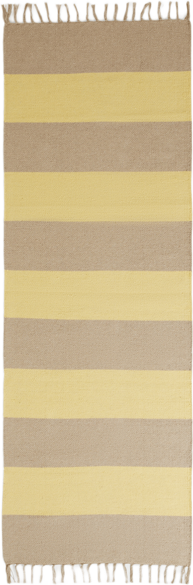 Matta SAM 70x200 cm, från Åhléns Home, i färgen Beige/Yellow.