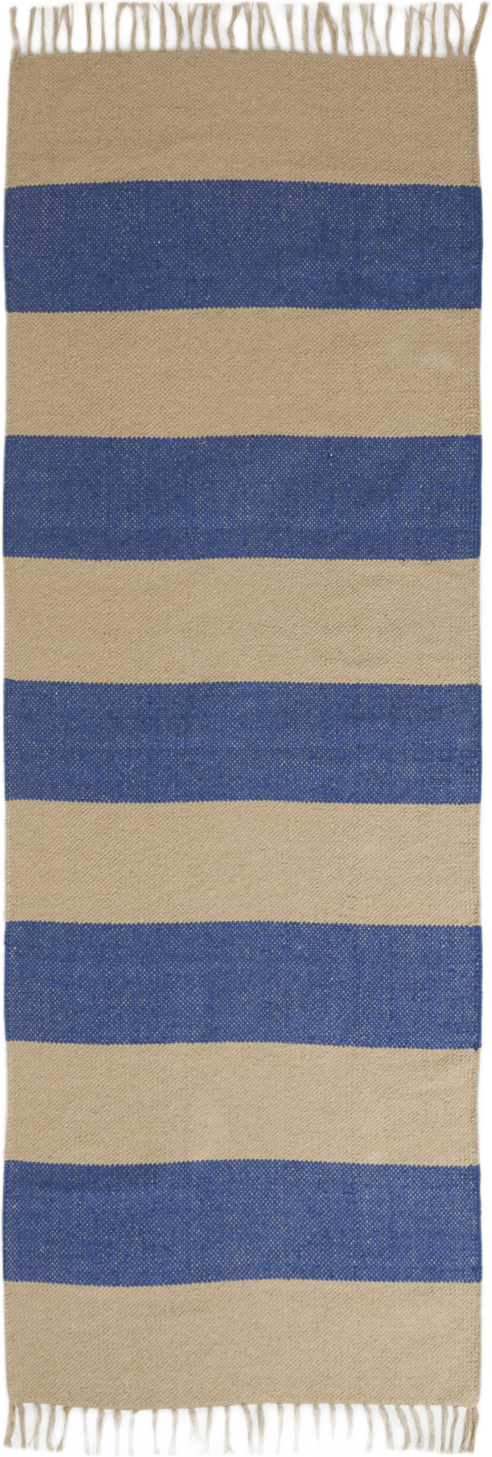 Matta SAM 70x200 cm, från Åhléns Home, i färgen Beige/Blue.