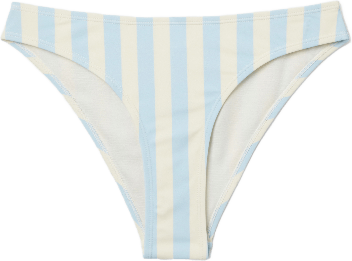 Bikinitrosa MADDY, från Å WOMAN, i färgen Blue Stripe.