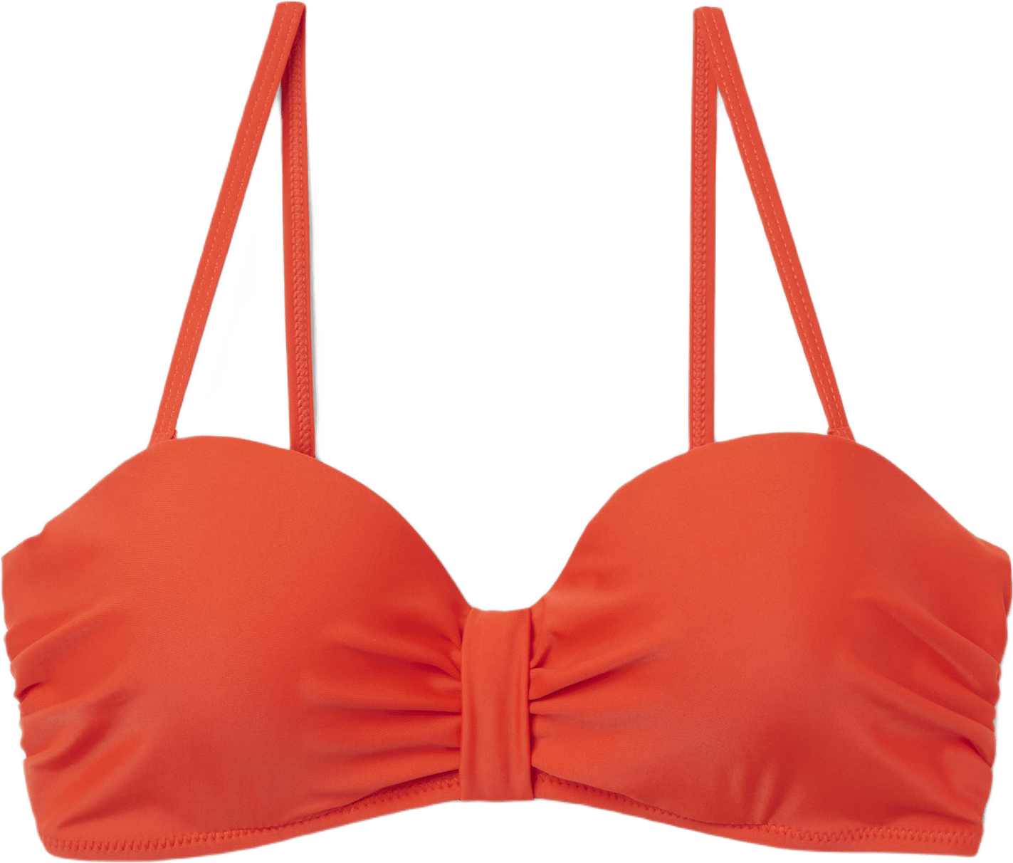 Vadderad bikinitopp MARTINA, från Å WOMAN, i färgen Red.