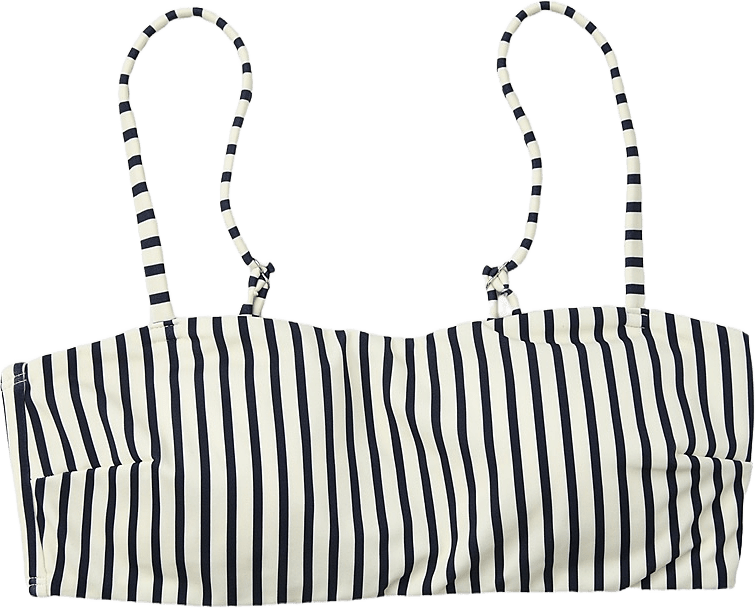 Bikinitopp bandeau MAJA, från Å WOMAN, i färgen Navy Stripe.