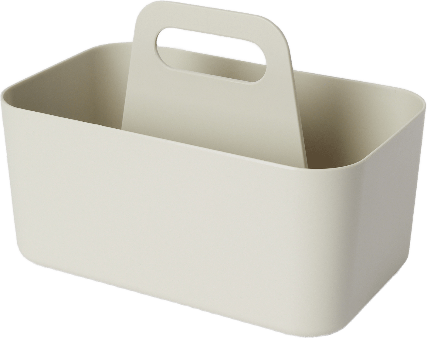 Förvaringskorg med handtag, från Åhléns Home, i färgen Beige.