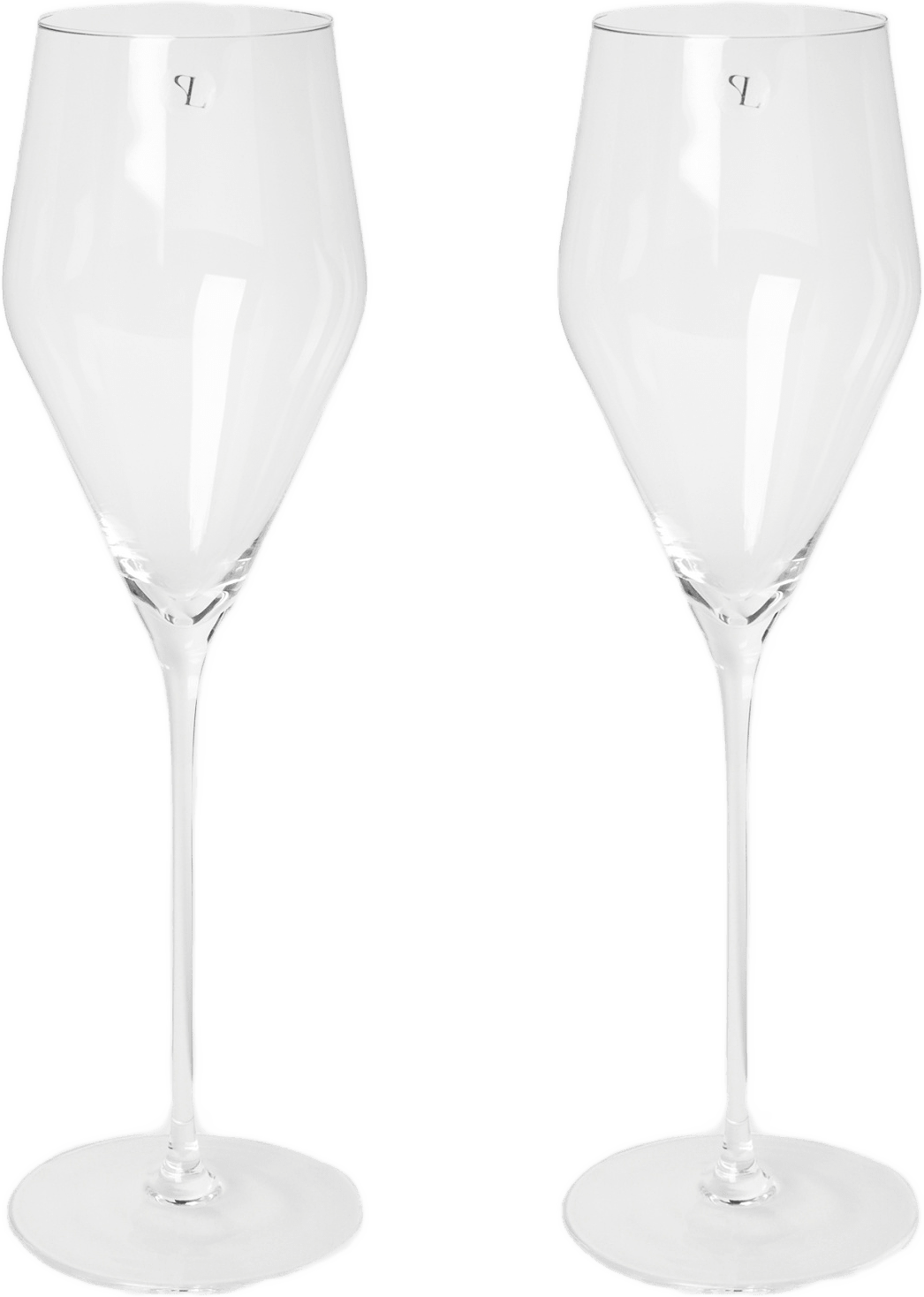 Proseccoglas 24 cl, 2-pack, från PORTOLINO LIVING, i färgen Clear.