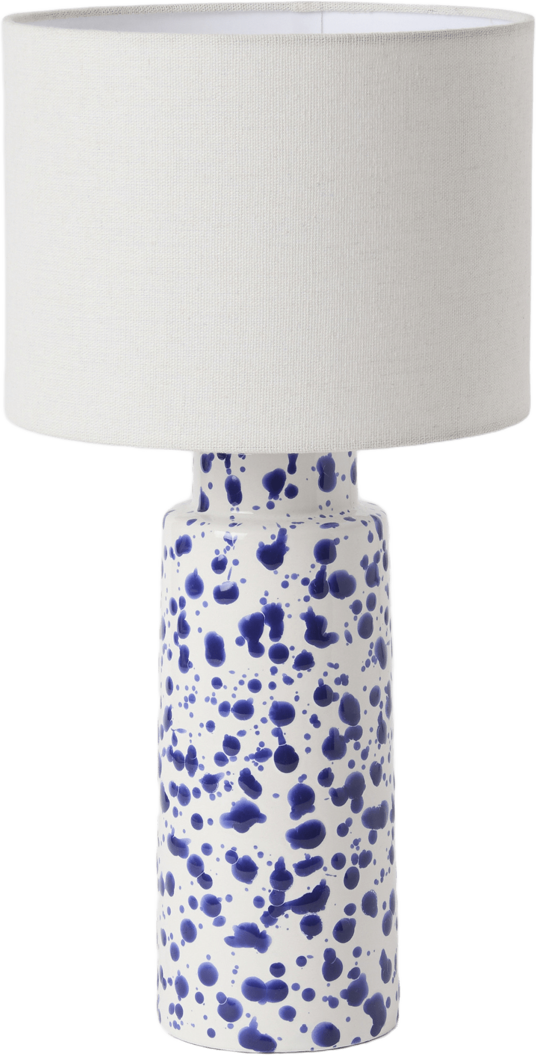 Bordslampa WALDO FRECKLES, från Åhléns Home, i färgen Blue.