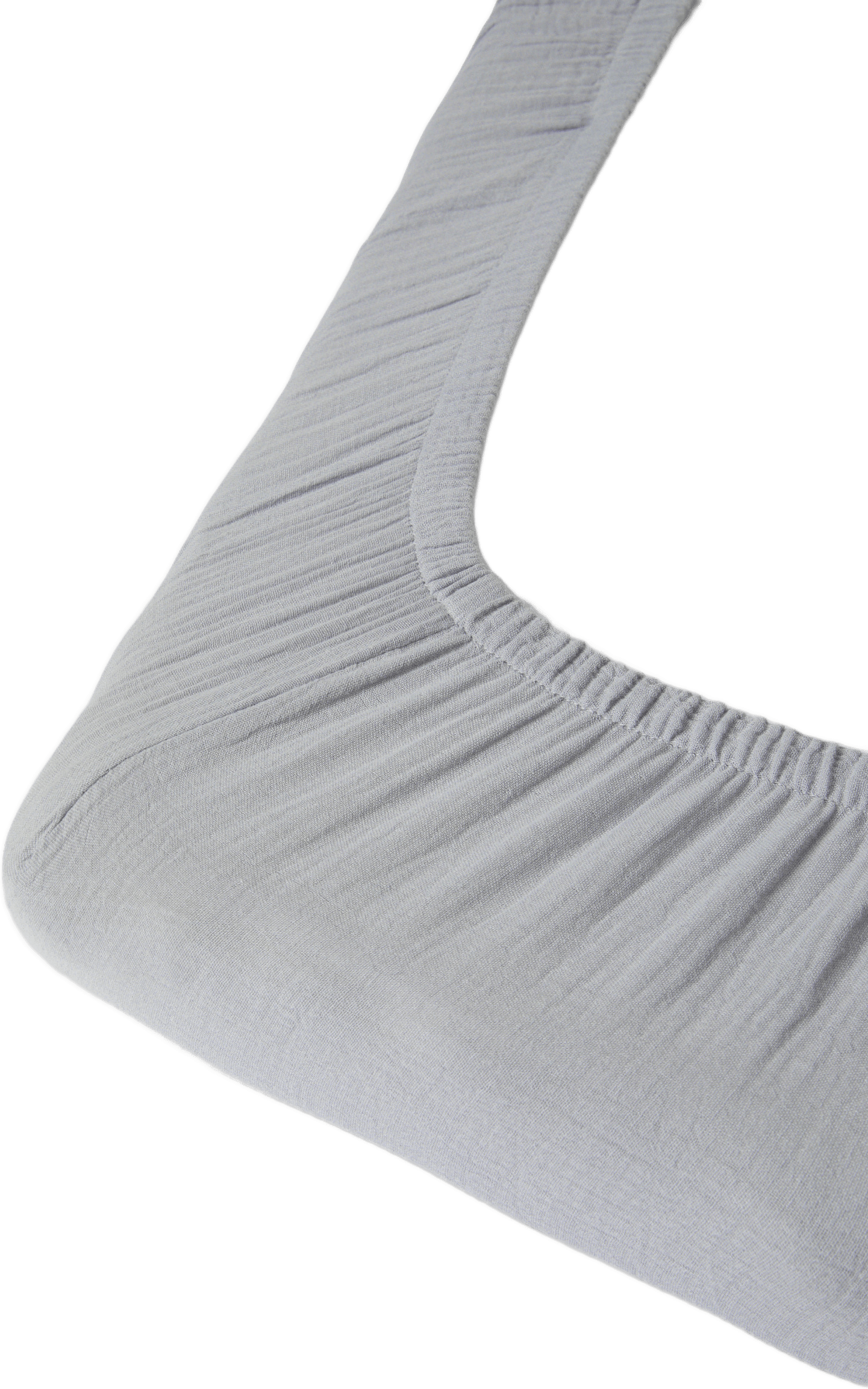 Dra-på-lakan för vagga VILMA 80x40 cm, från Koja, i färgen Blue.