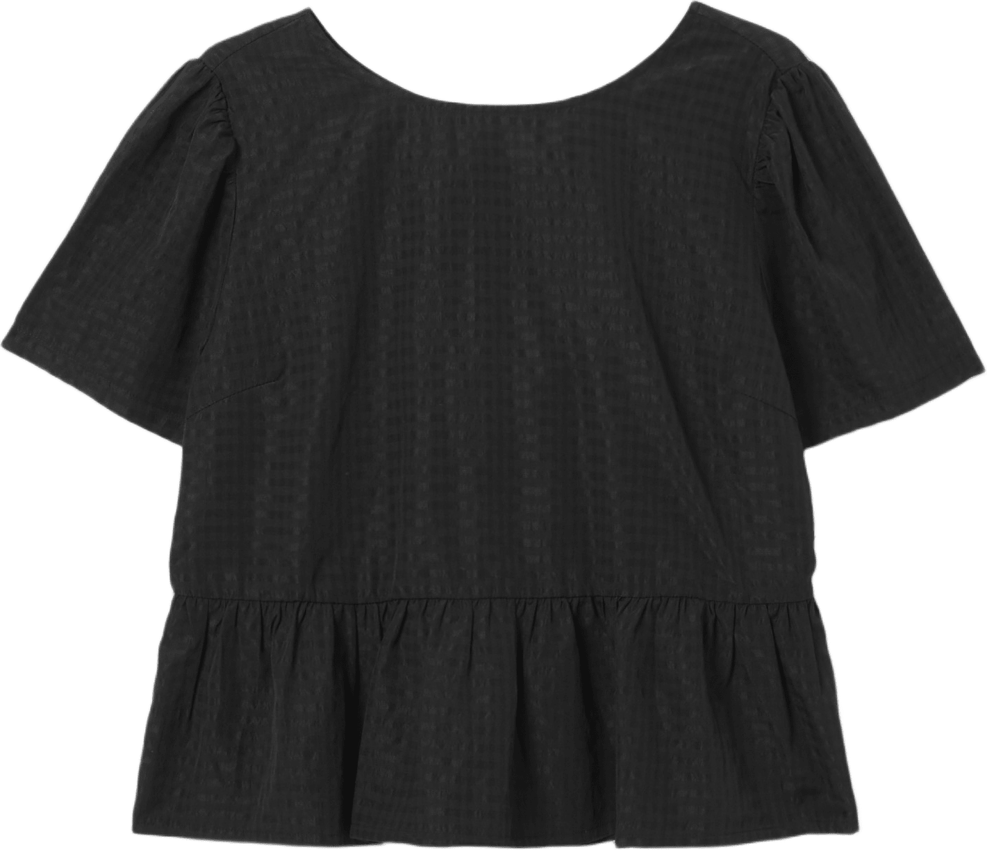 Peplumblus ALIZE, från Carin Wester, i färgen Black.