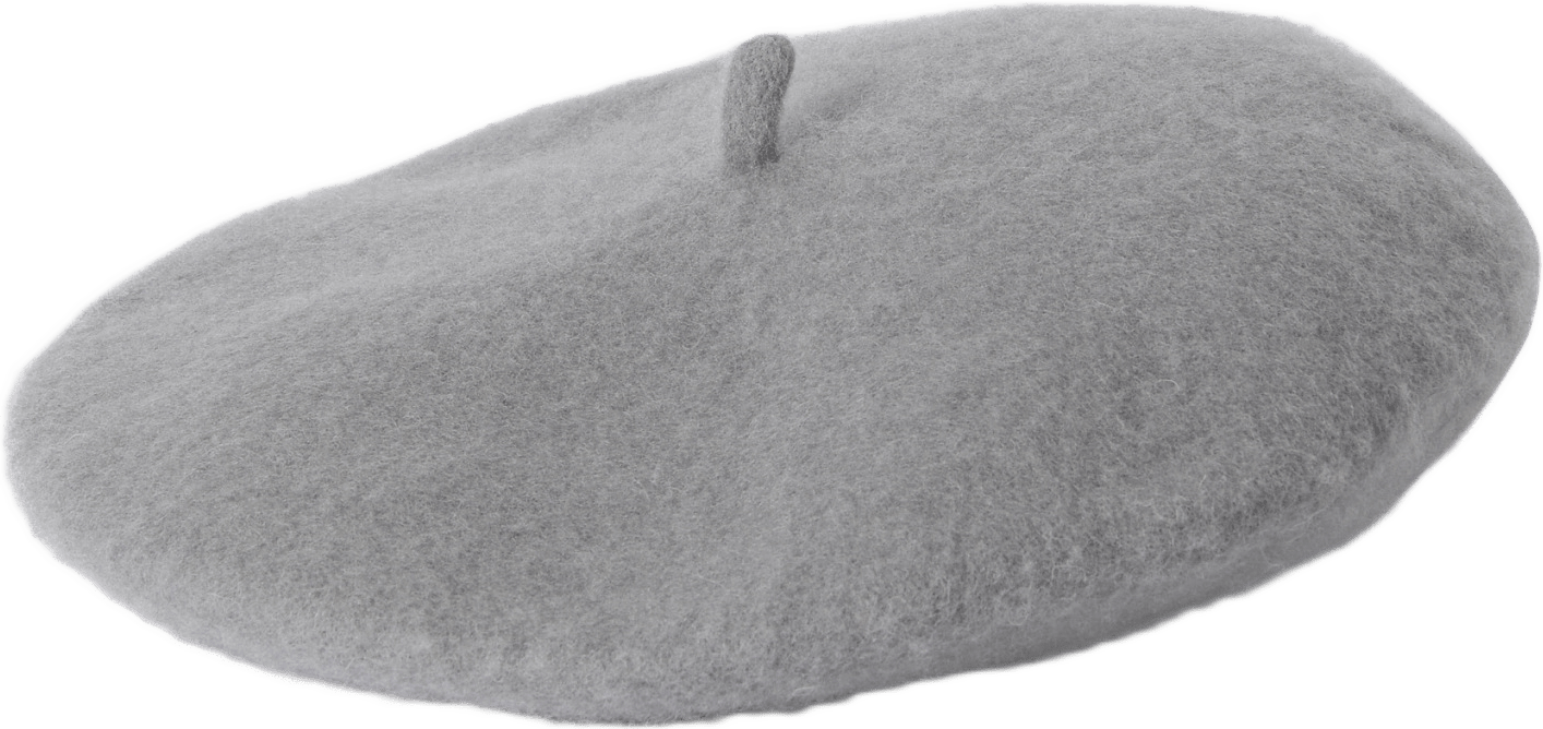 Basker i ull LINA, från Å WOMAN, i färgen Dark Grey.