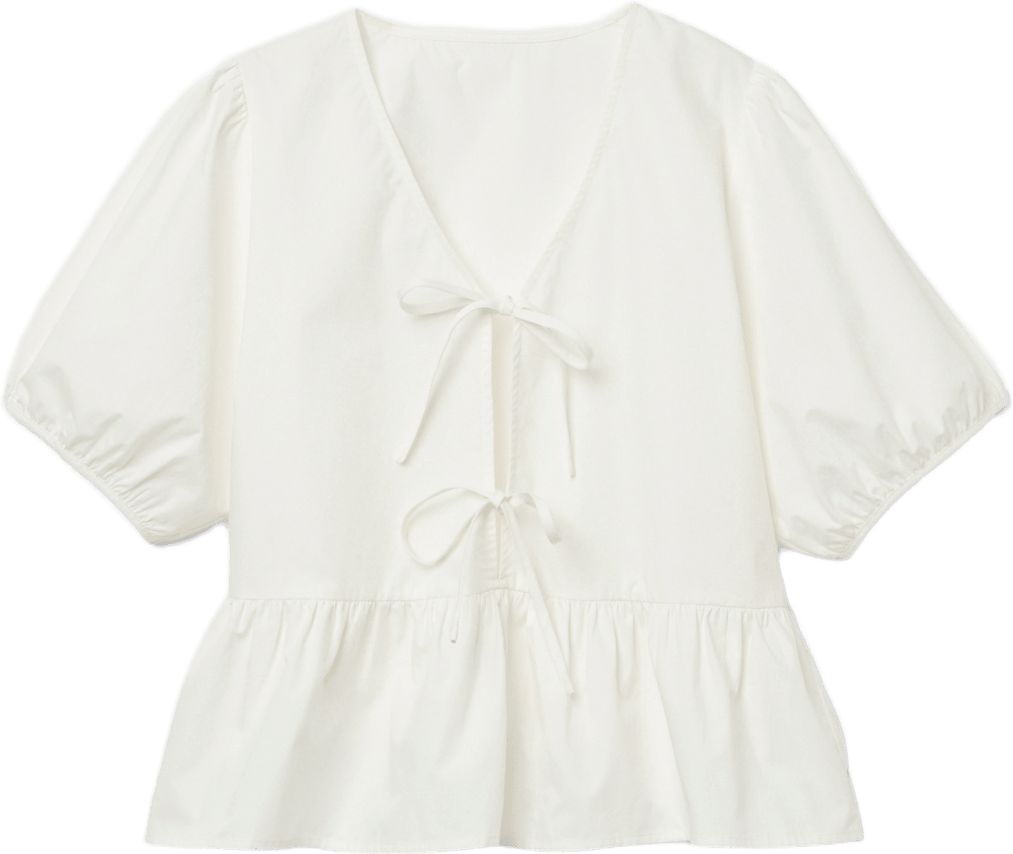 Peplumblus MIA, från Carin Wester, i färgen White.